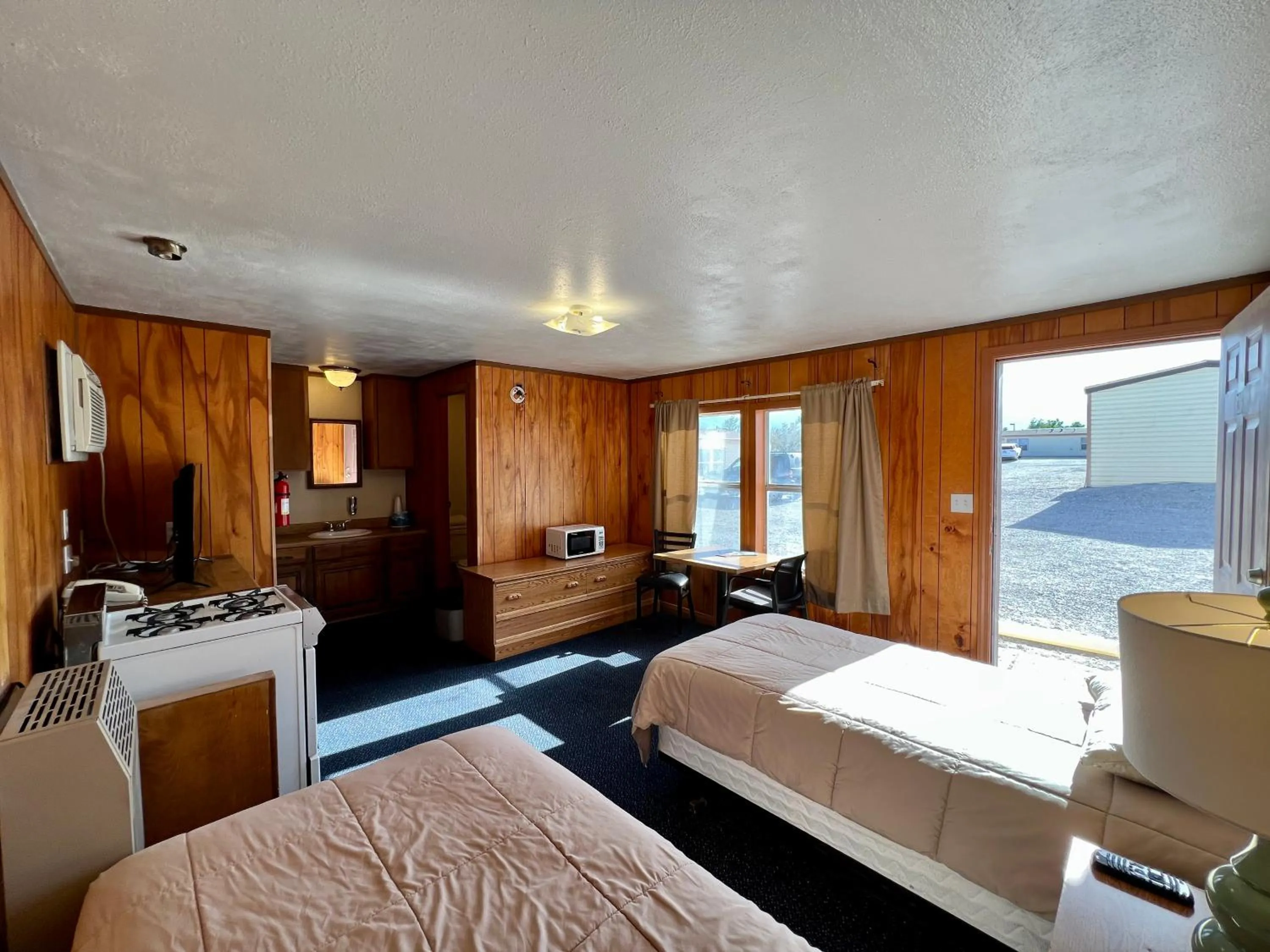 Bed in Border Inn Casino