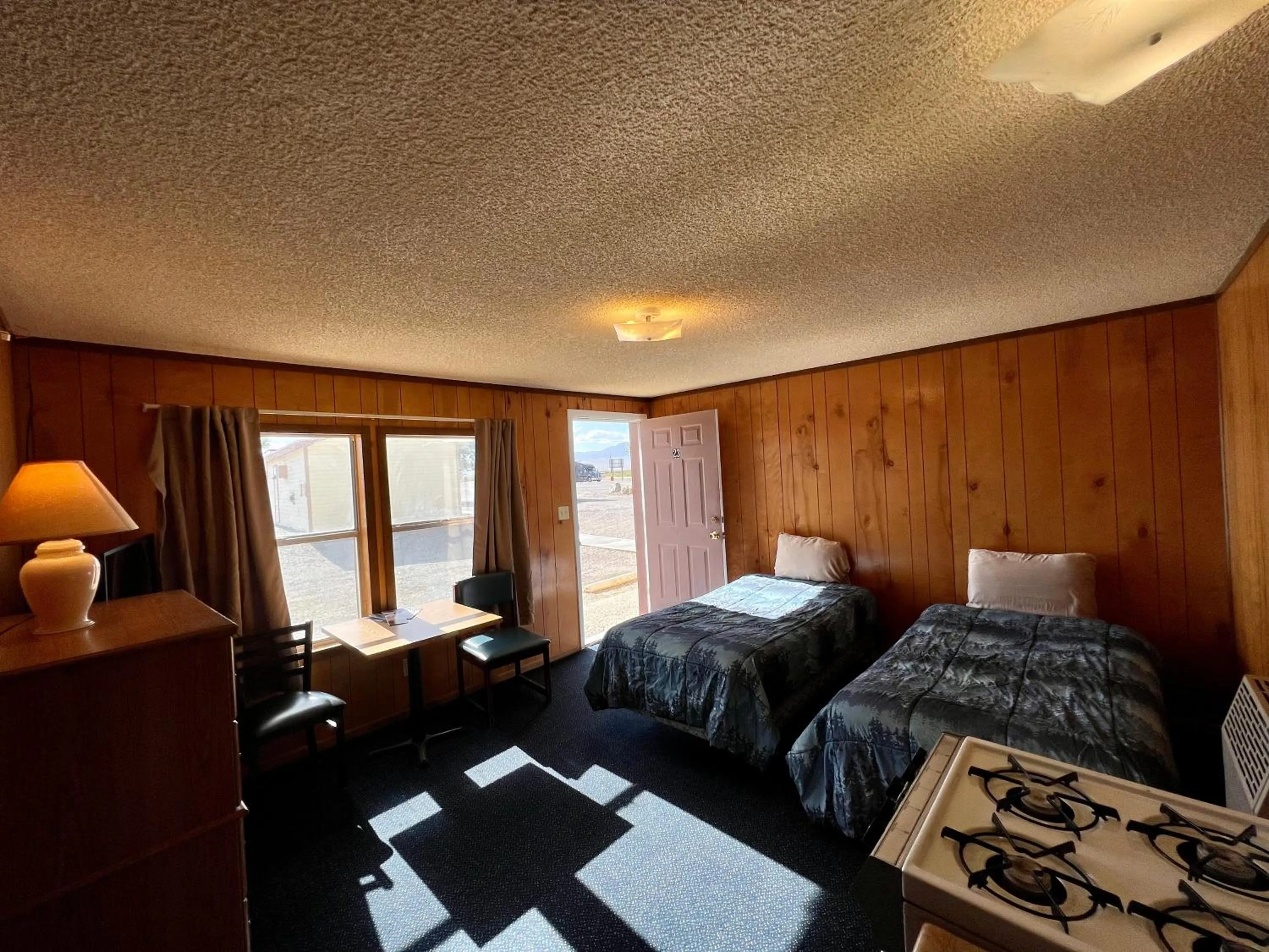 Bed in Border Inn Casino