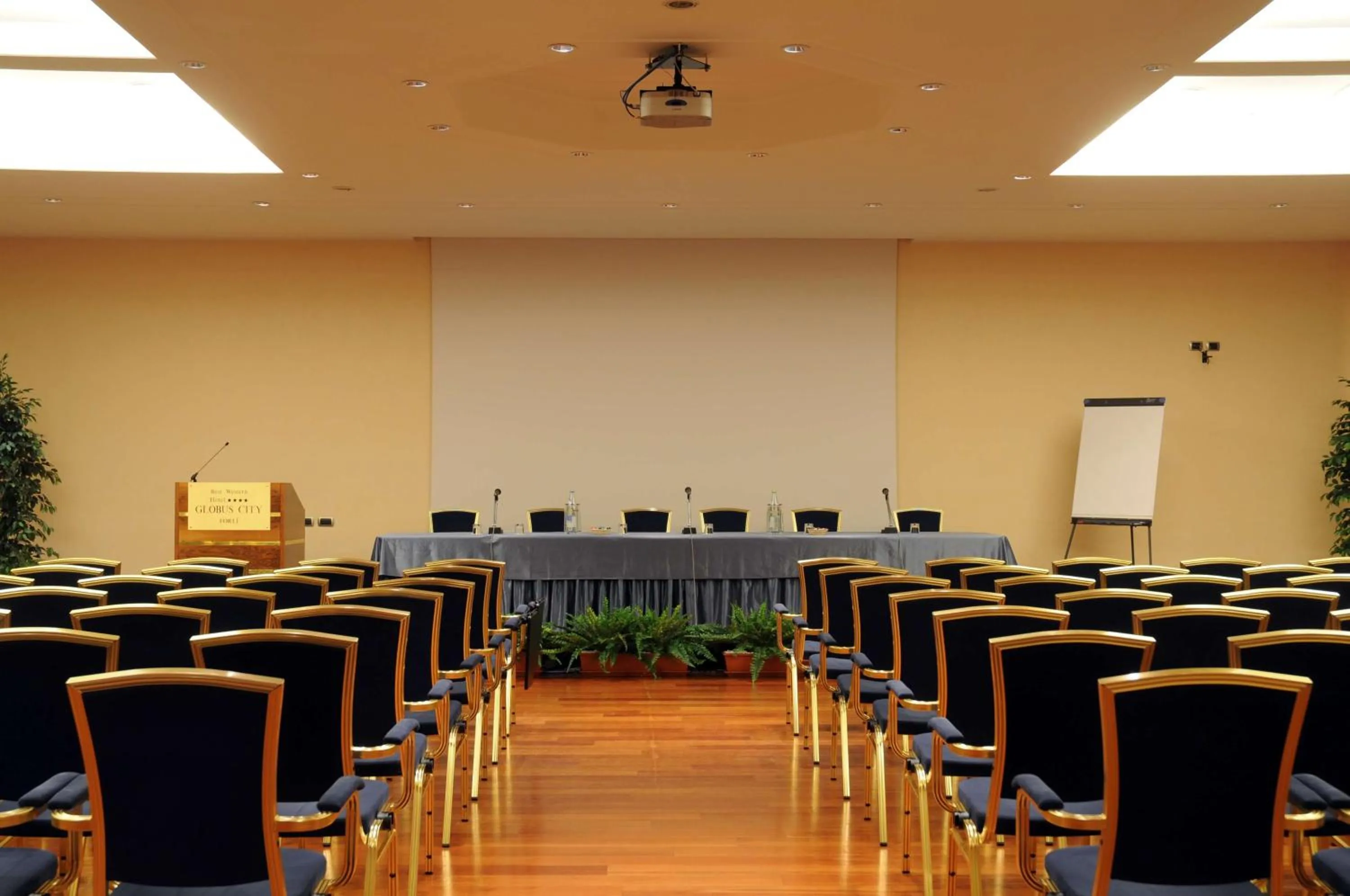 On site in Best Western Hotel Globus City