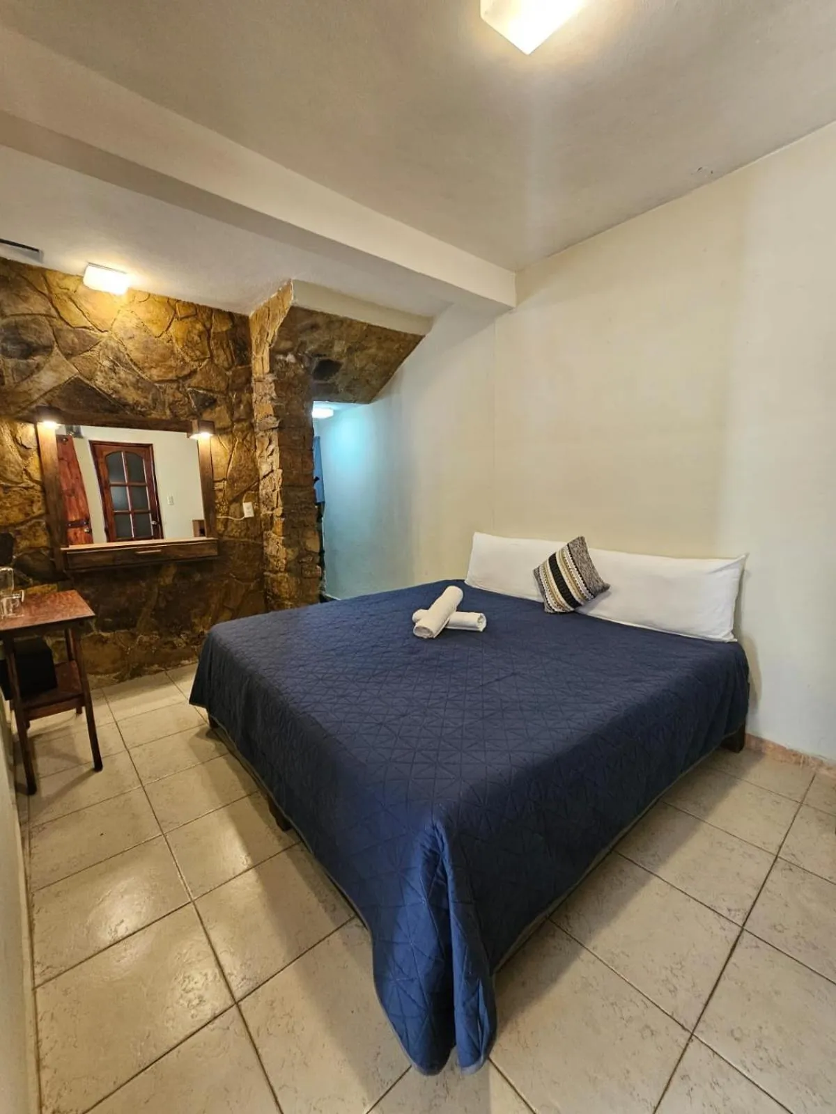 Bed in Arte Sano Hotel San Cristobal