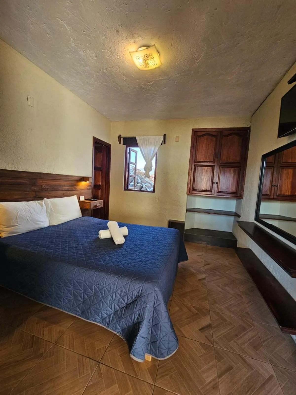 Bed in Arte Sano Hotel San Cristobal