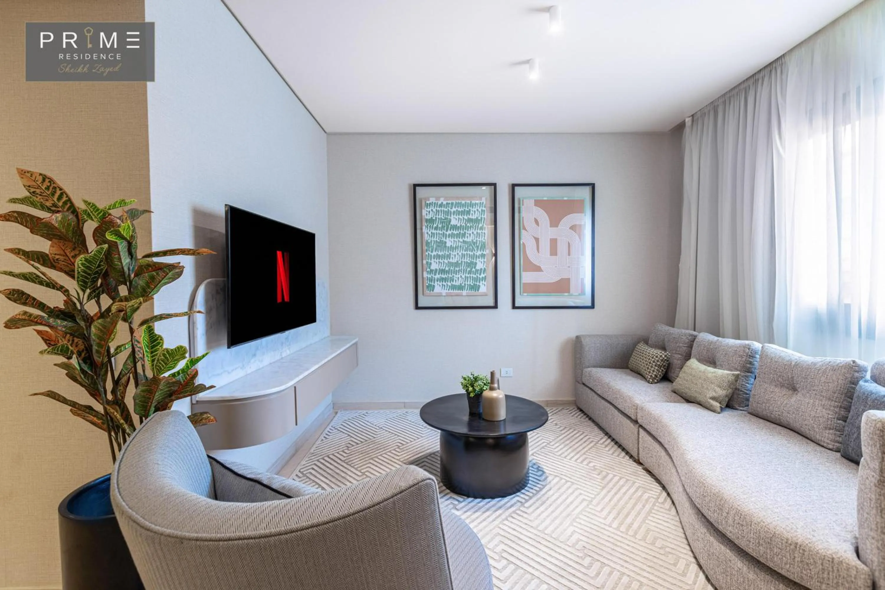 Photo of the whole room in Prime Residence Sheikh Zayed