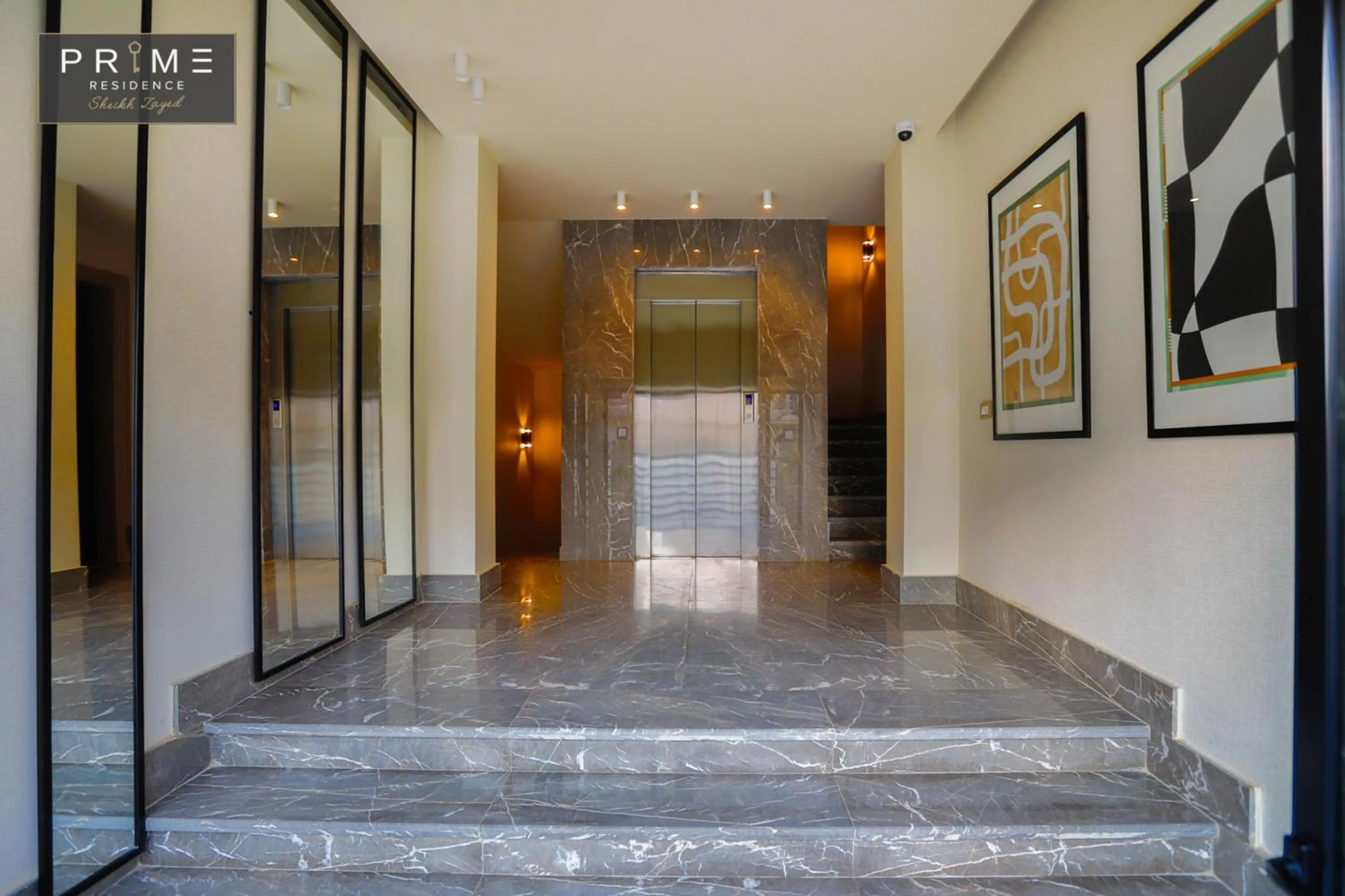 Lobby or reception in Prime Residence Sheikh Zayed