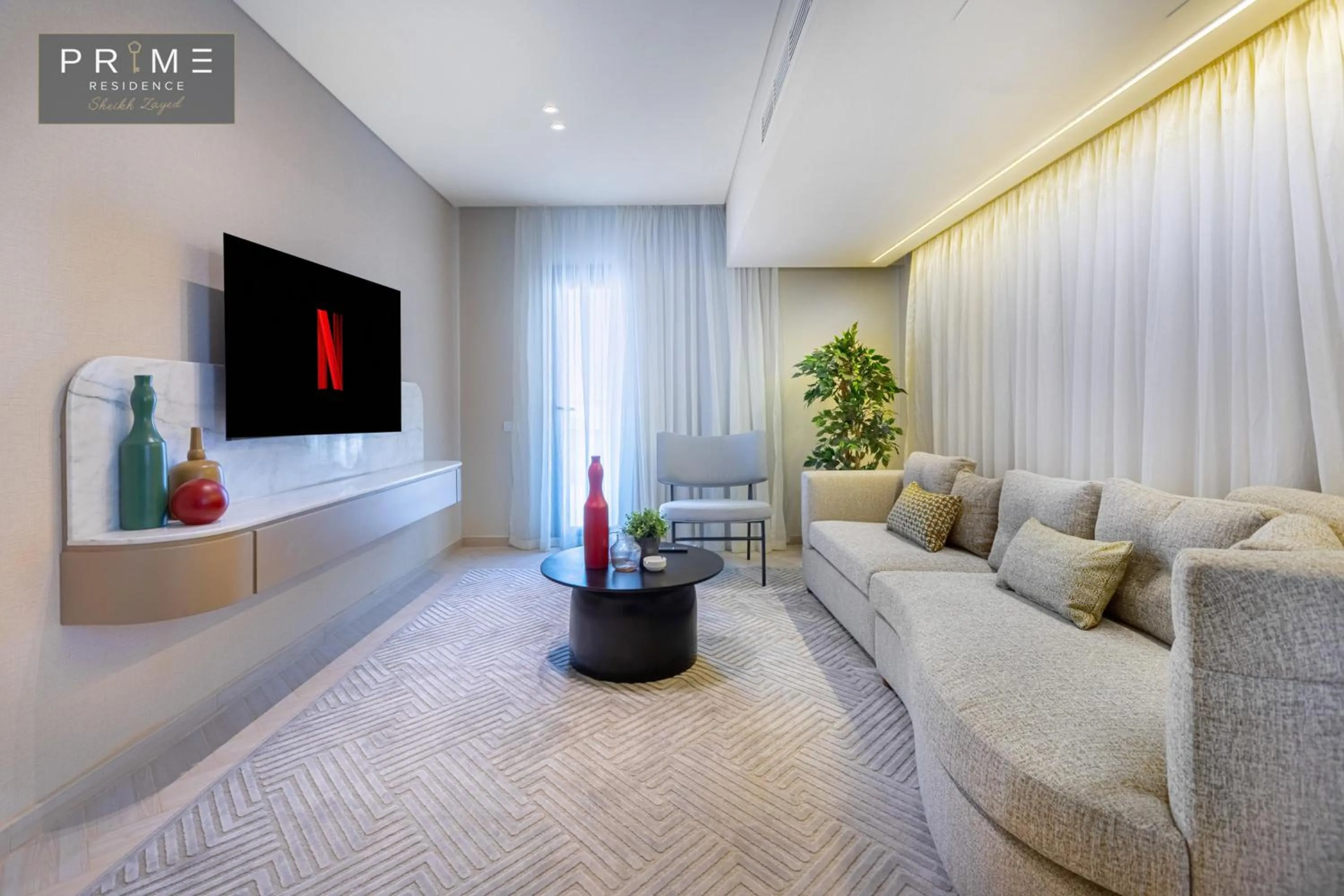 Photo of the whole room in Prime Residence Sheikh Zayed