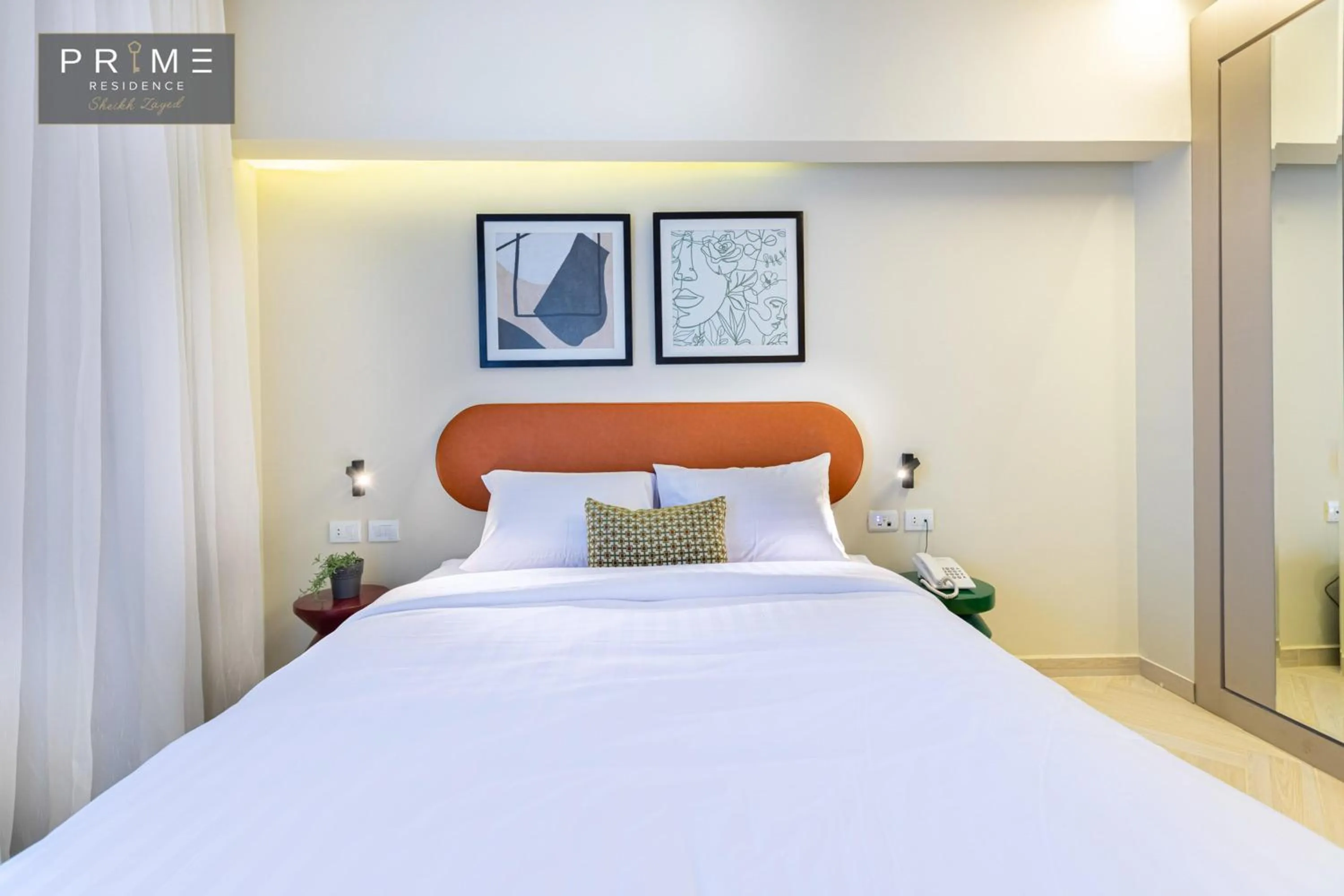 Photo of the whole room, Bed in Prime Residence Sheikh Zayed