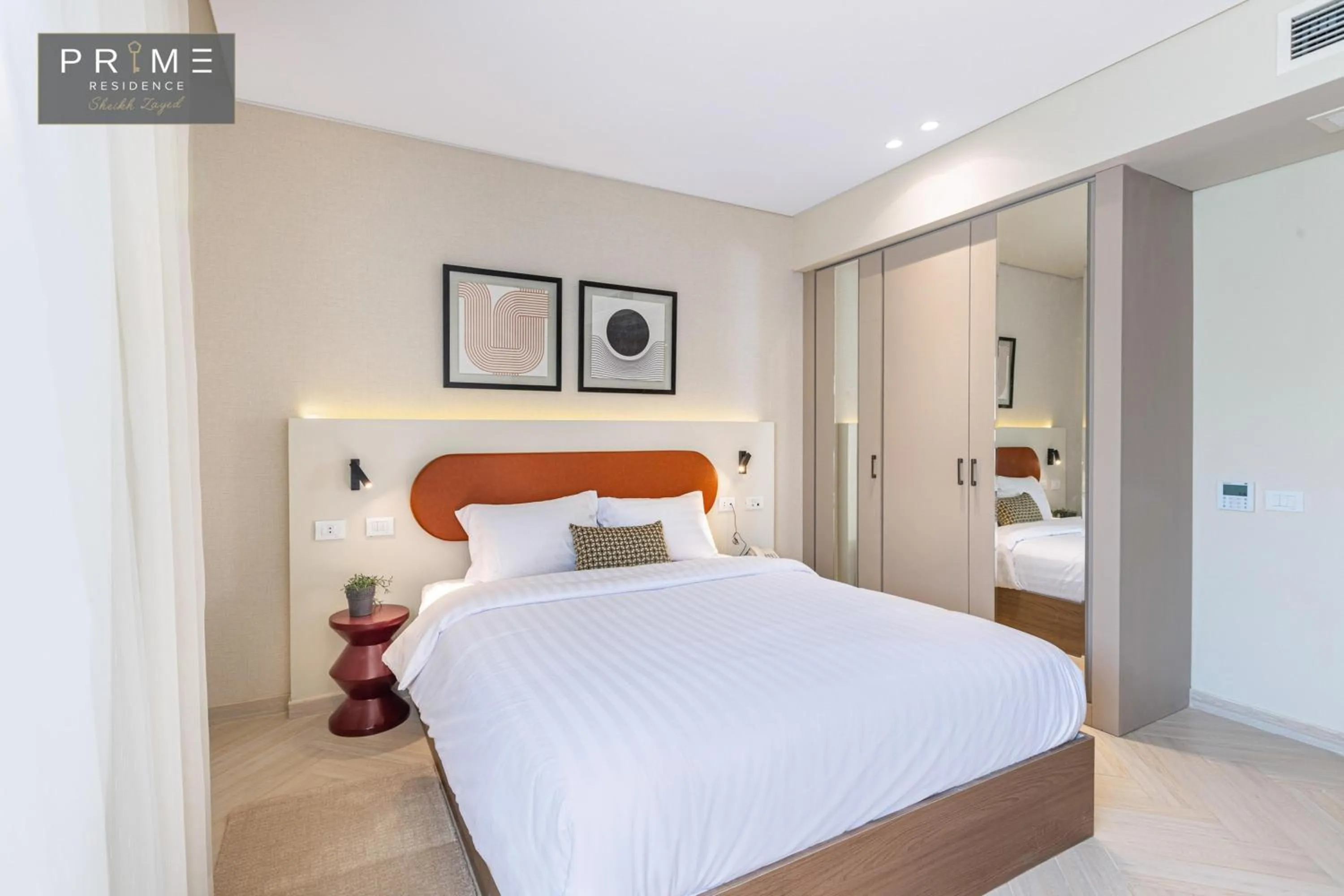 Photo of the whole room, Bed in Prime Residence Sheikh Zayed