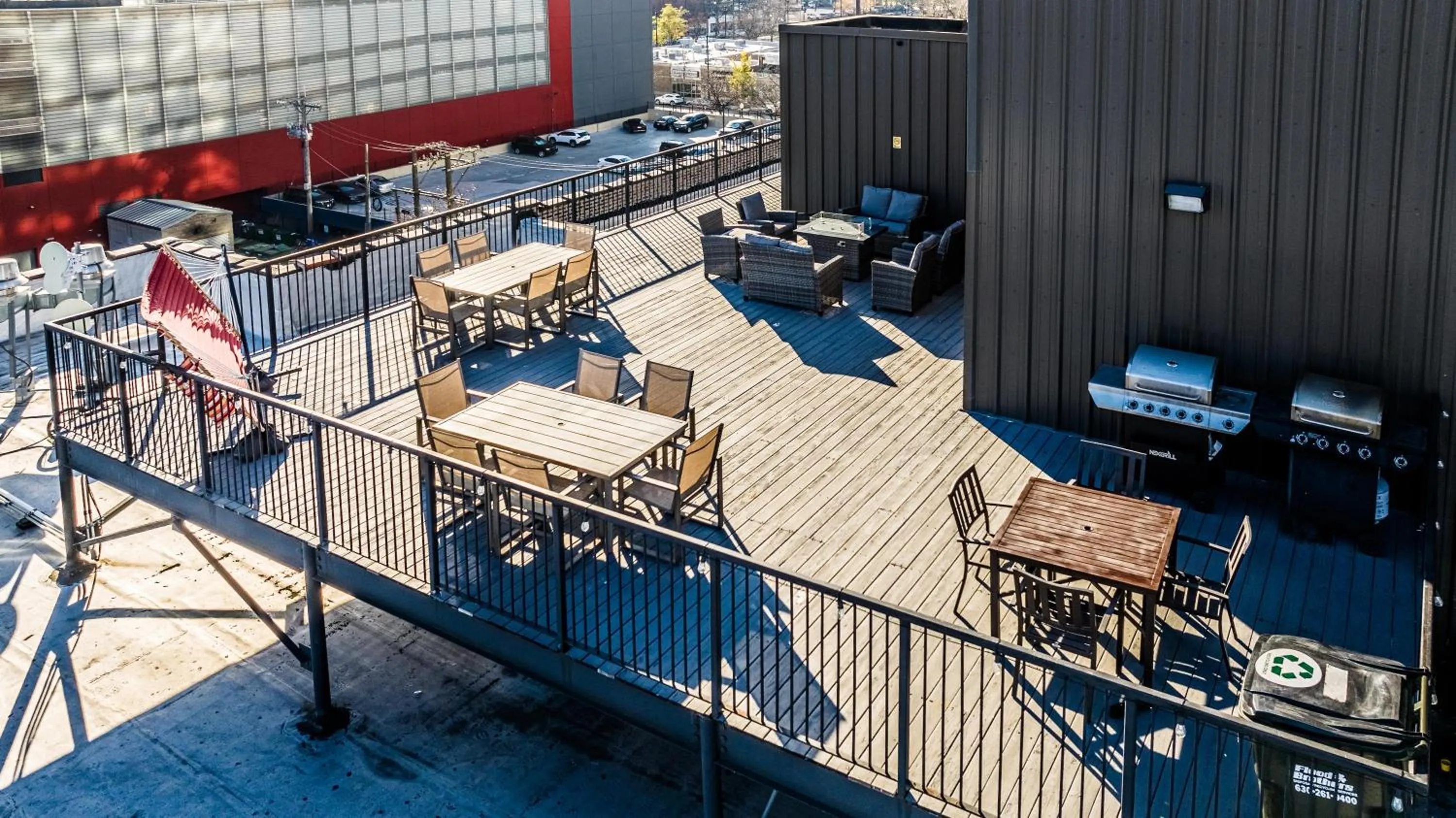 Balcony/Terrace in Luxéry Stay Chicago - Themed Units! Close to Downtown, McCormick Place & Wintrust Arena