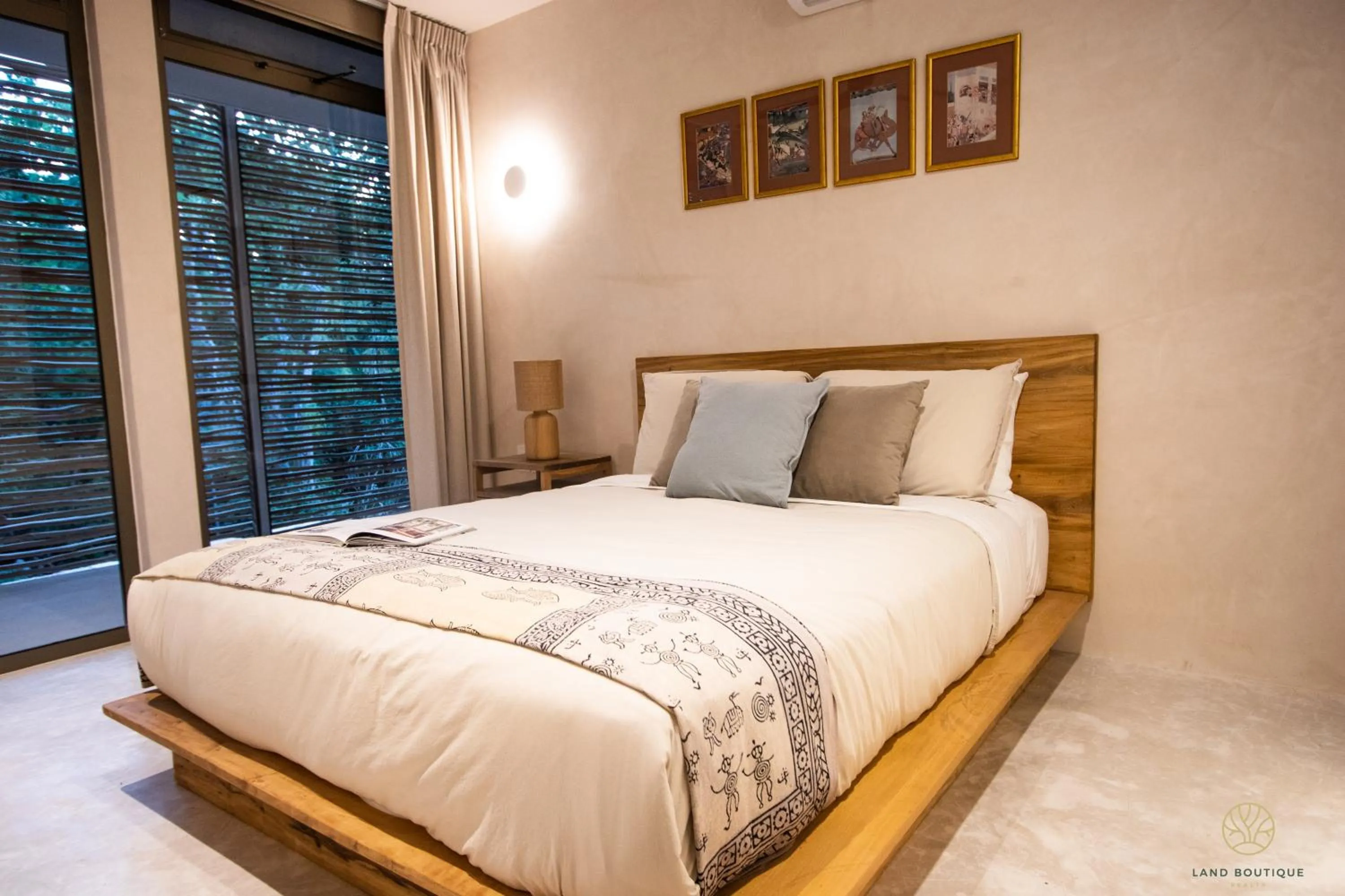 Bed in Spacious 2BR apt · Wide balcony w/tub & Yoga deck