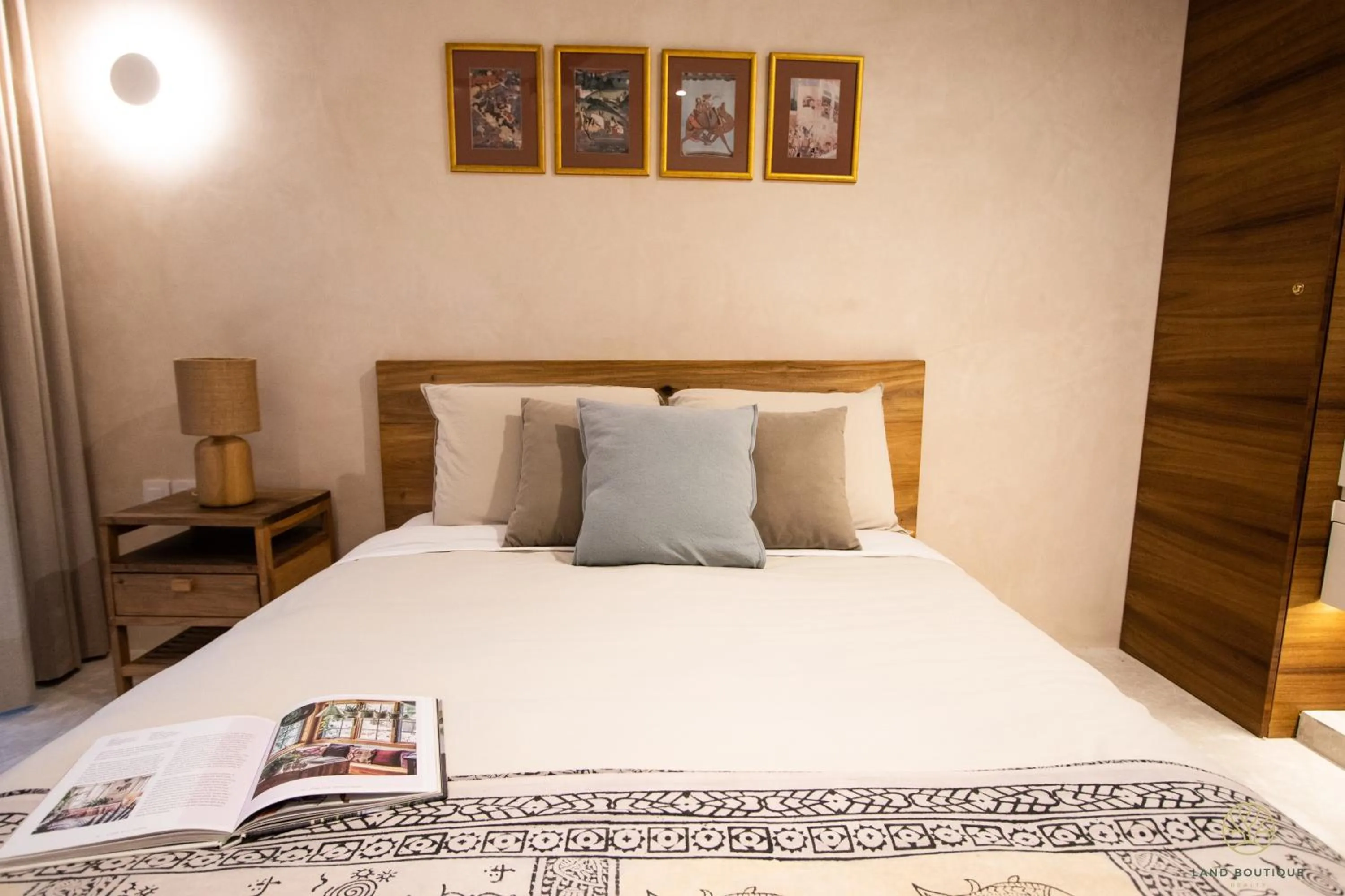 Bed in Spacious 2BR apt · Wide balcony w/tub & Yoga deck