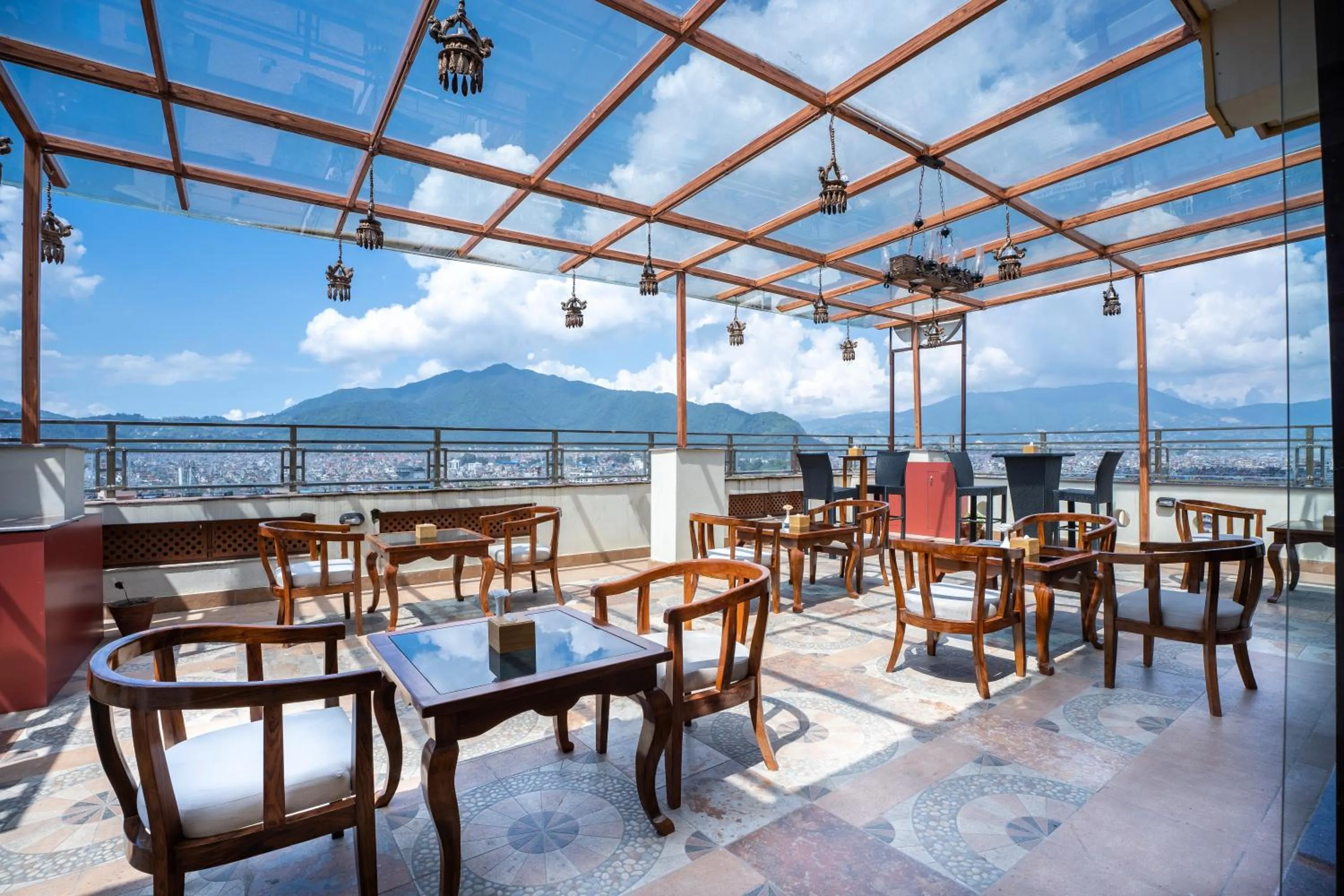 Restaurant/places to eat in Surya Heritage Hotel