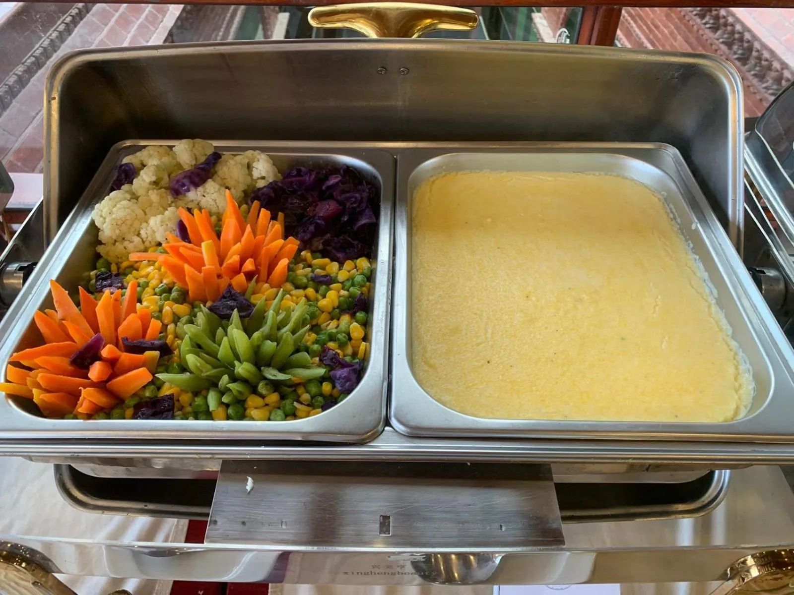 Buffet breakfast in Surya Heritage Hotel