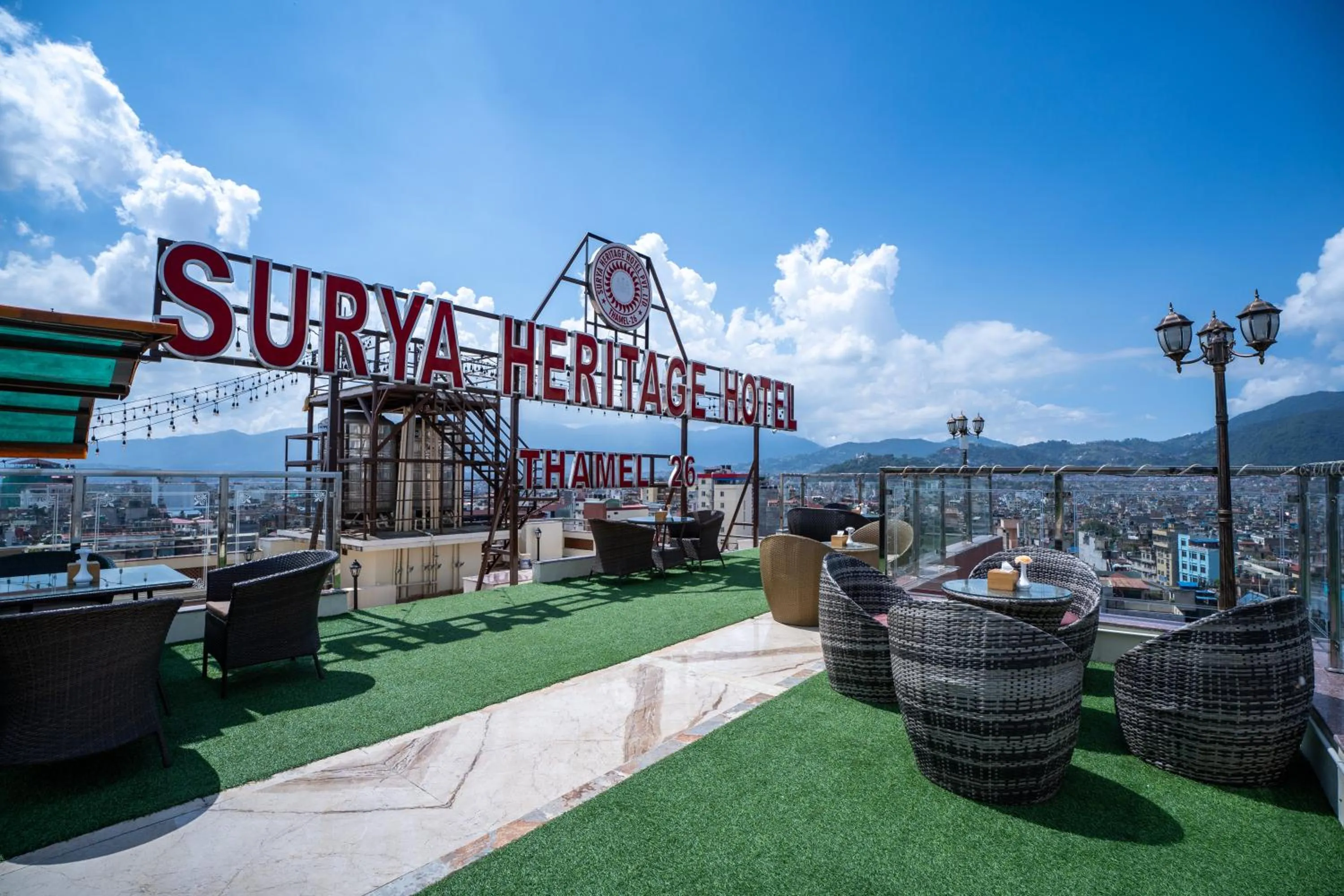 Property logo or sign in Surya Heritage Hotel