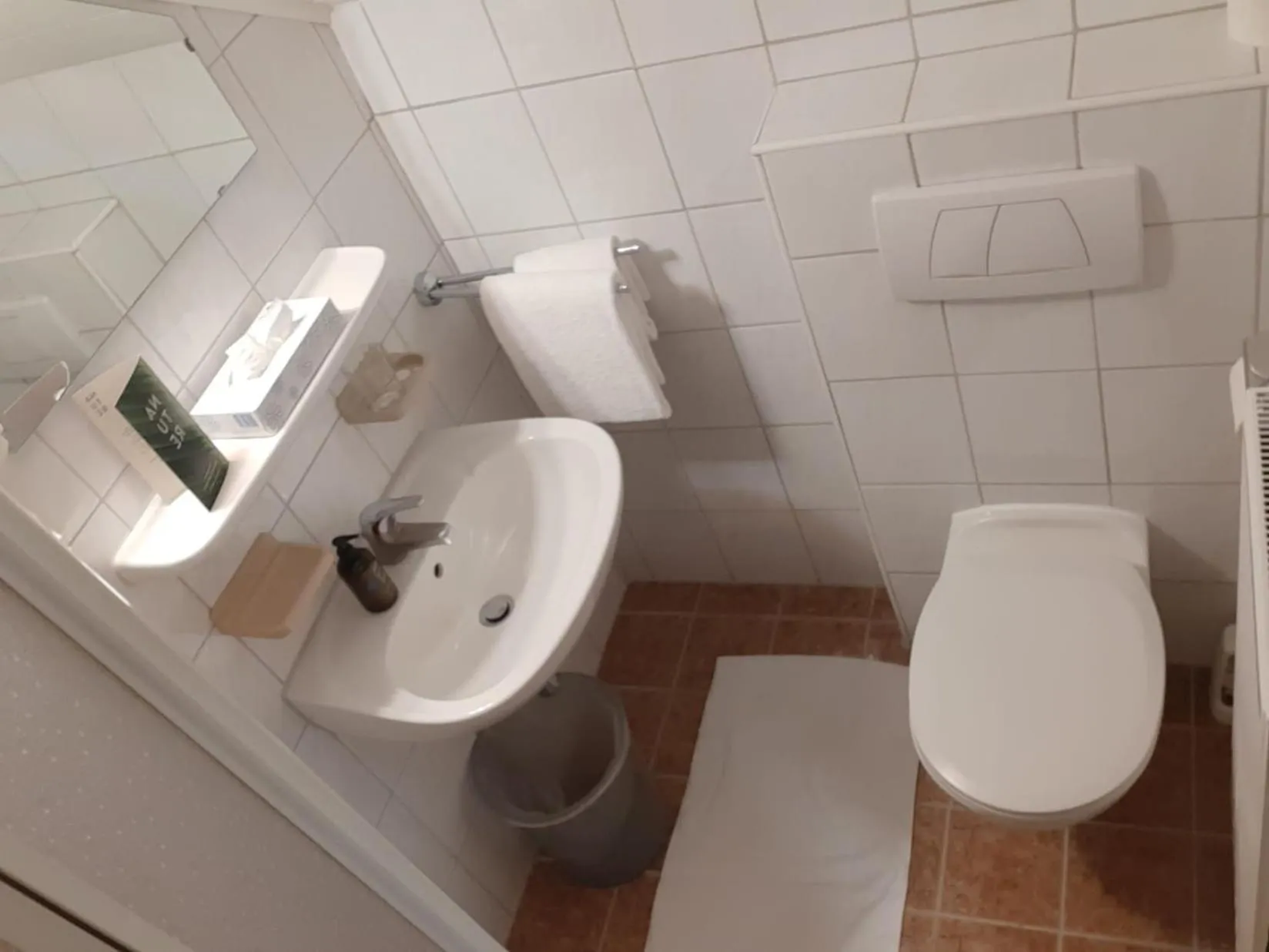 Bathroom in Hotel Altneudörflerhof