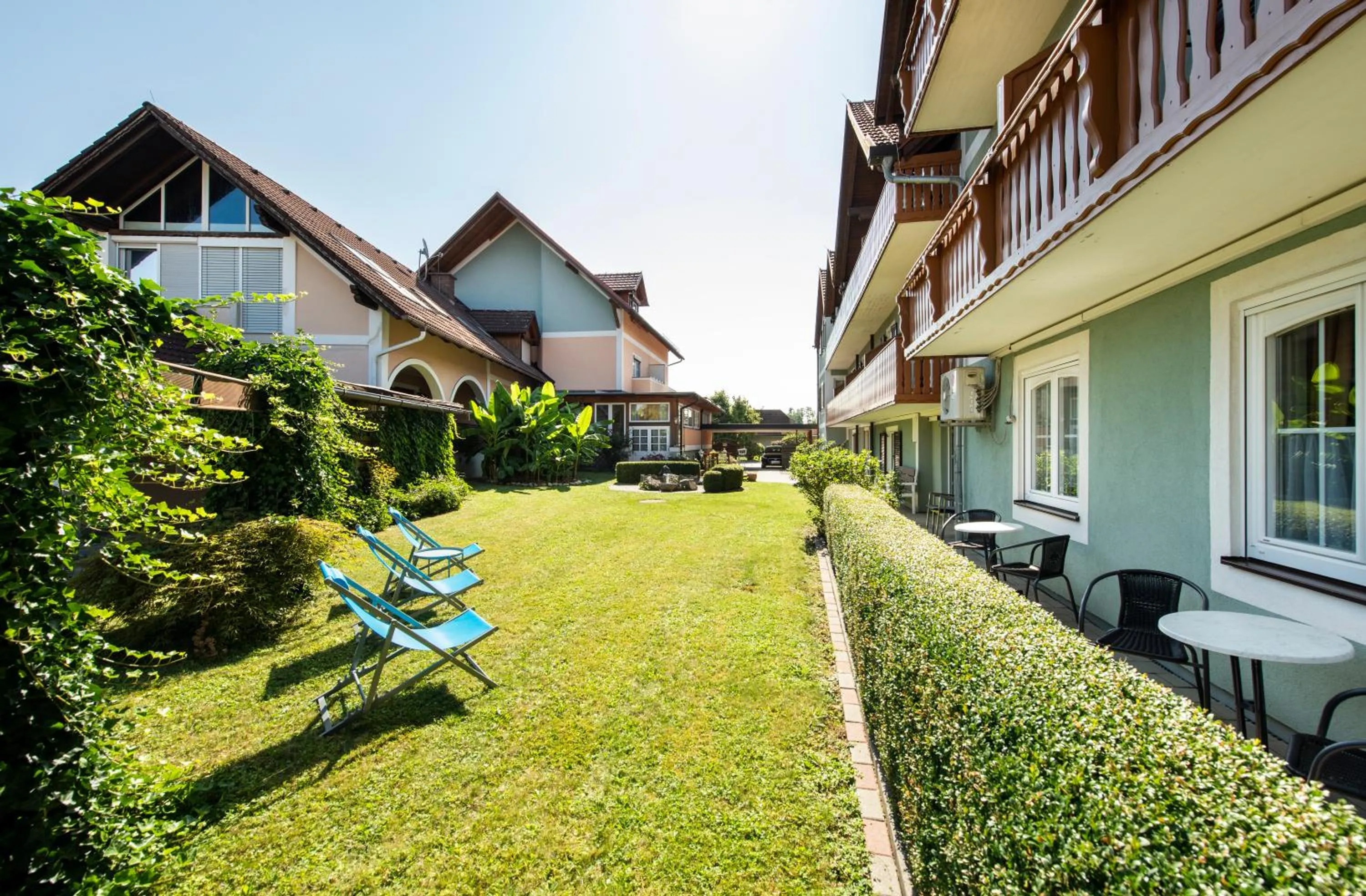 Garden in Hotel Altneudörflerhof