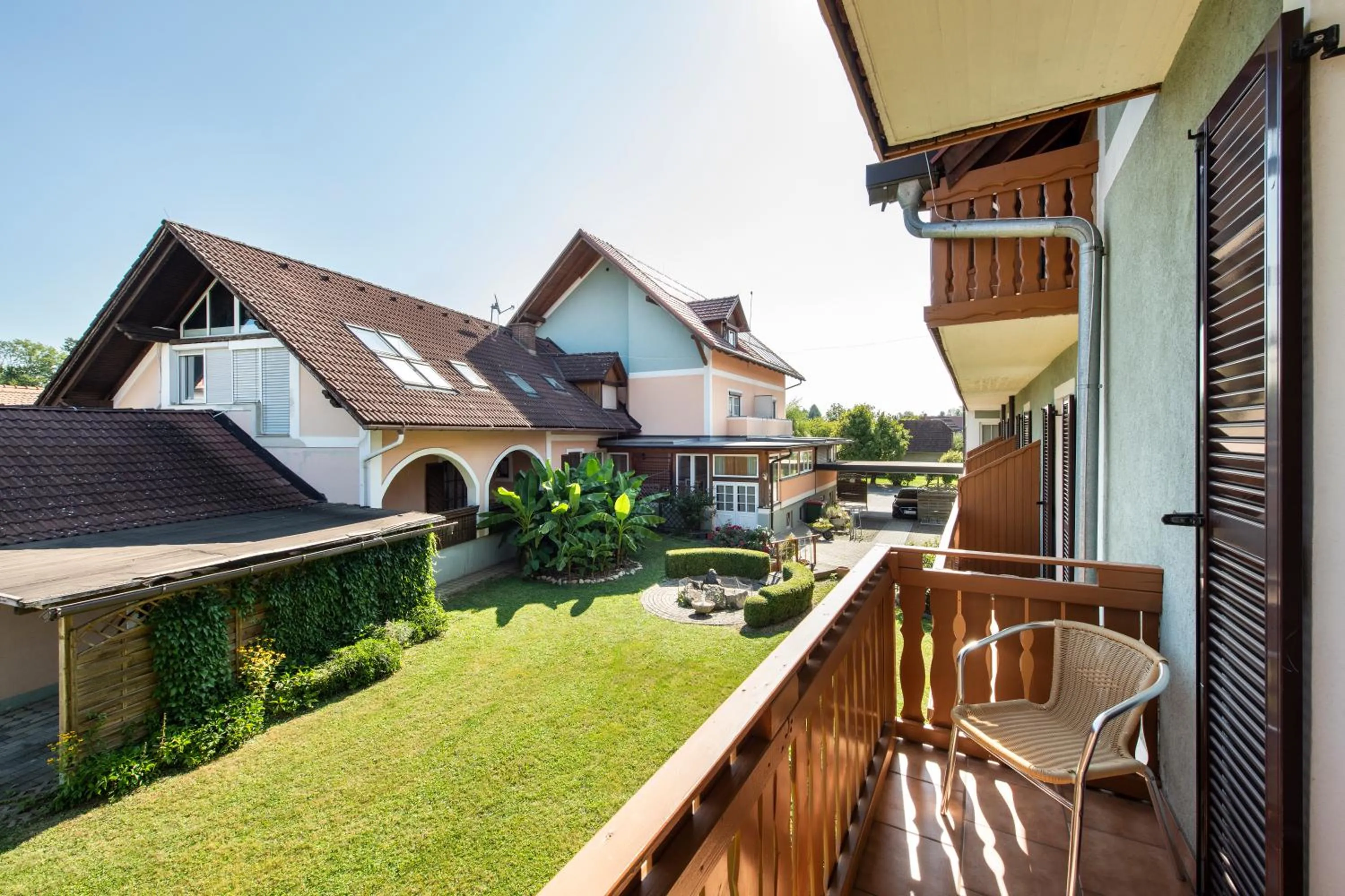 Garden in Hotel Altneudörflerhof