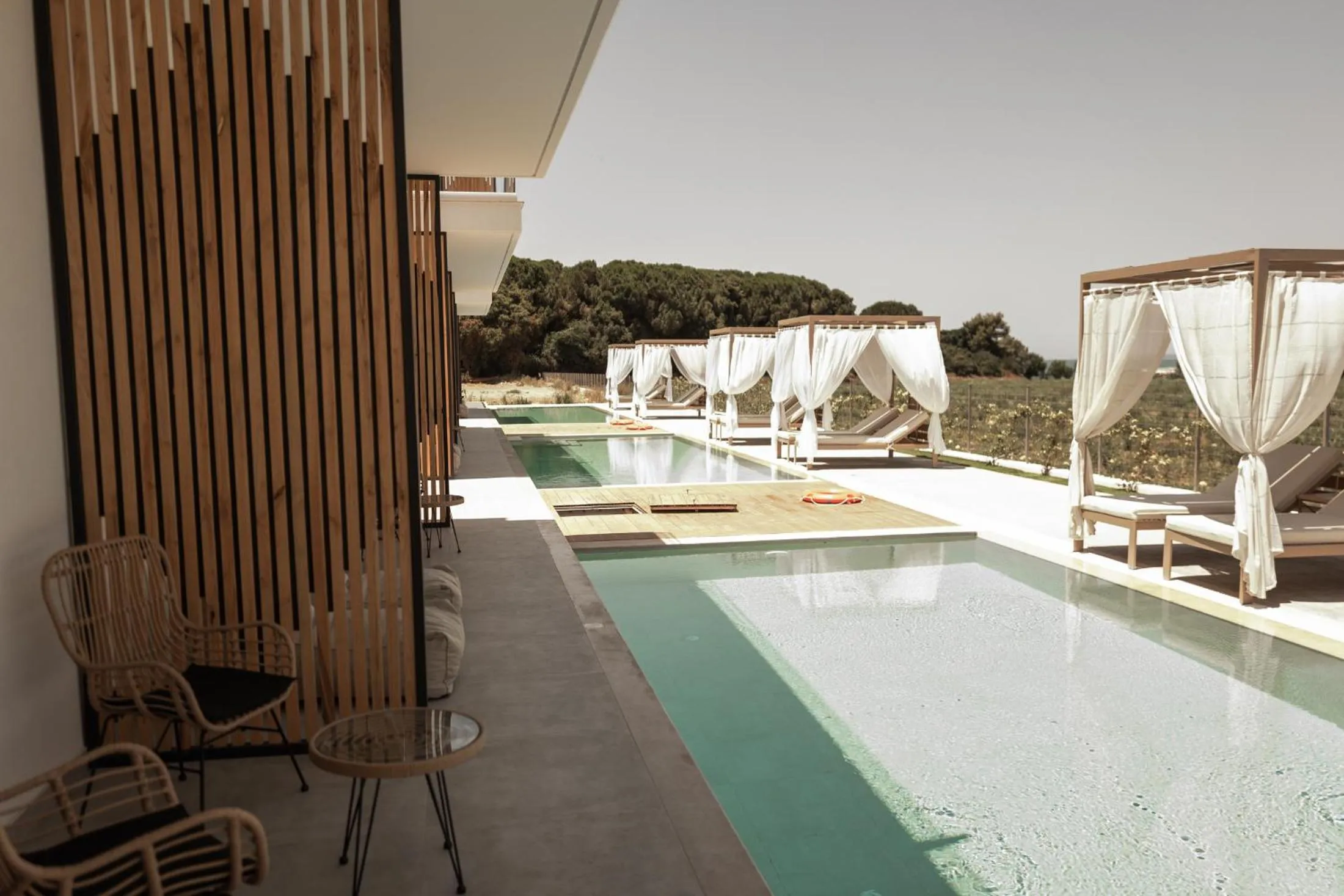 Pool view in Salt Boutique Hotel