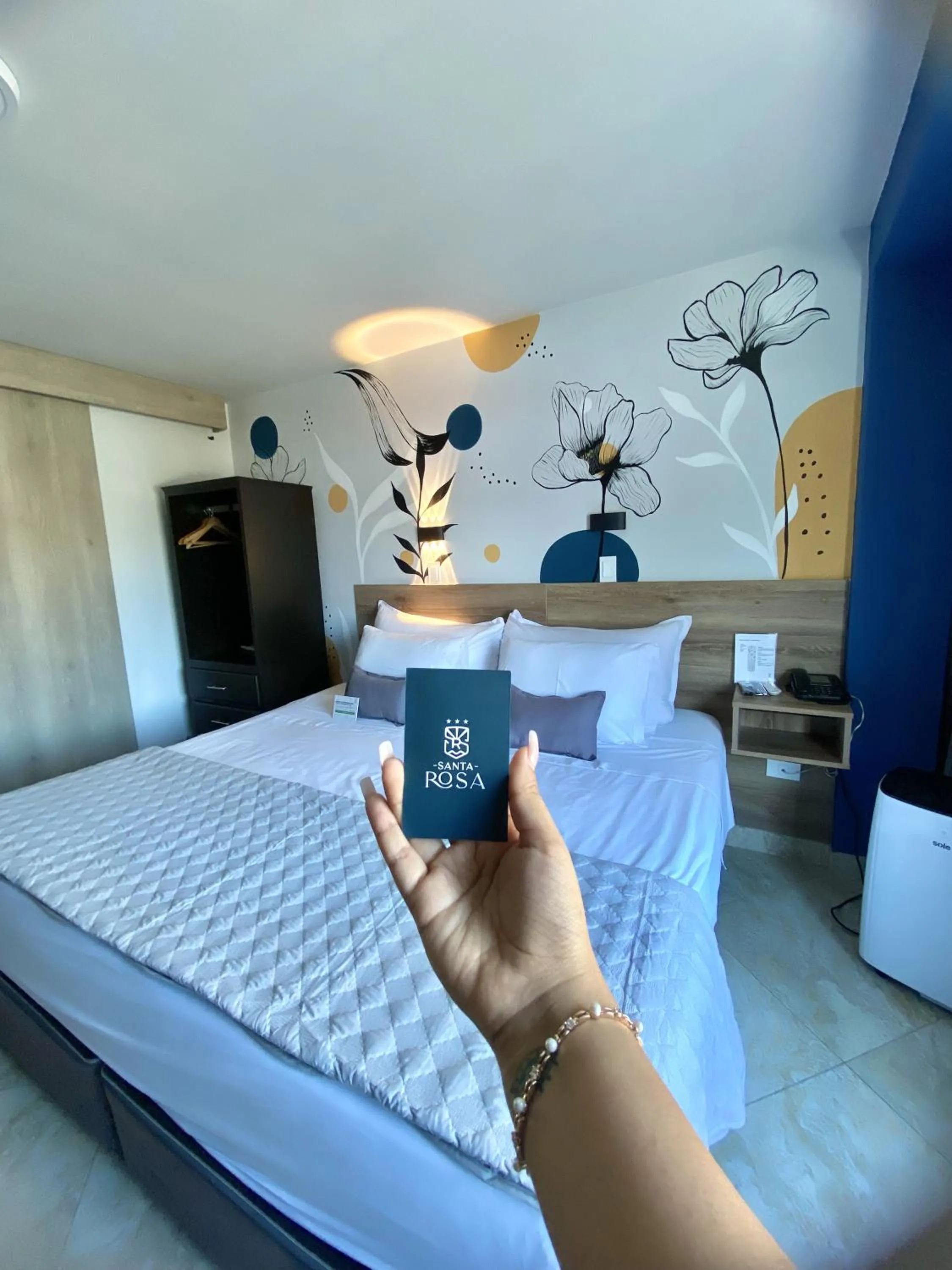 City view, Bed in Hotel Santa Rosa