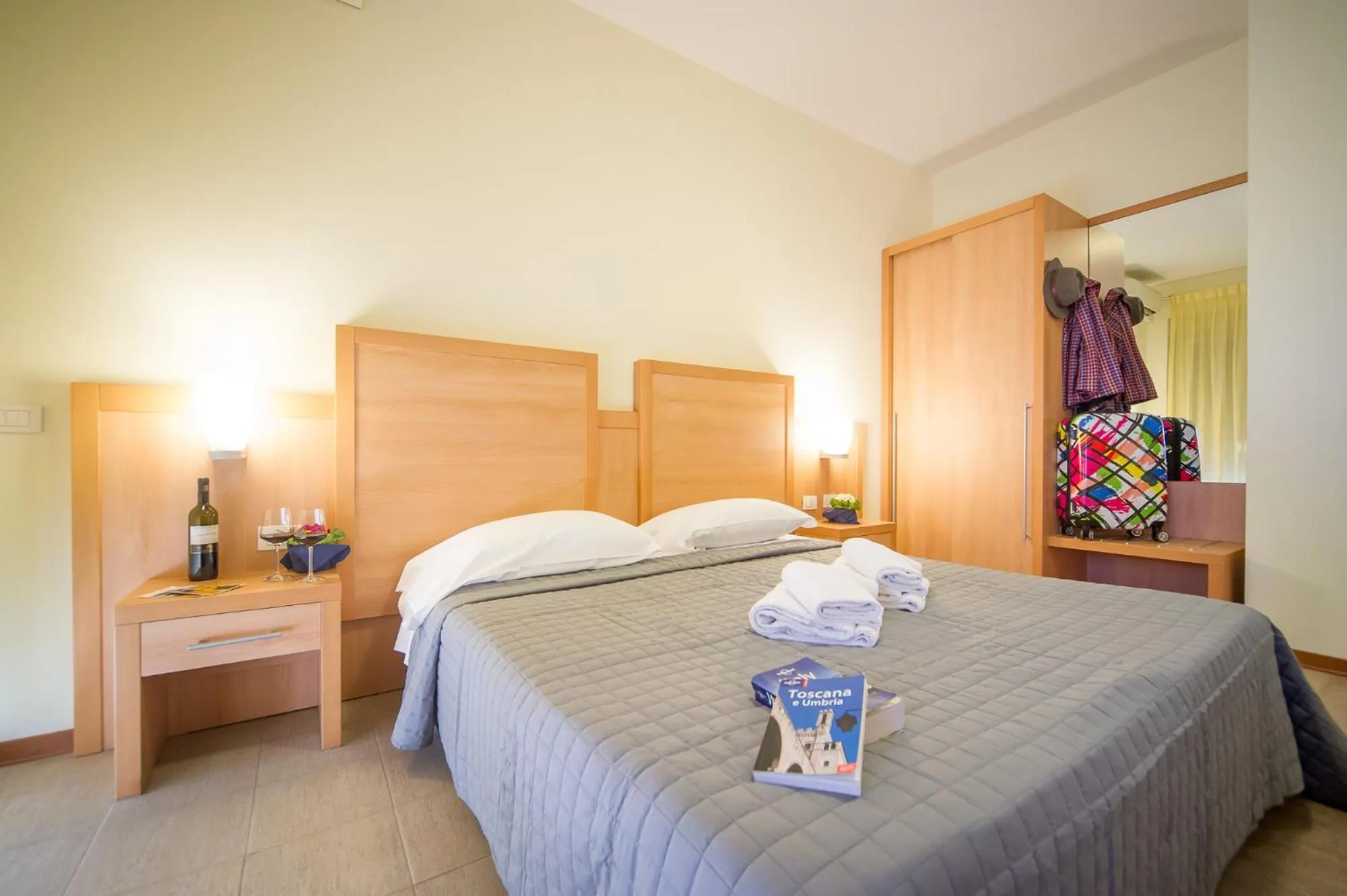 Bedroom, Bed in Hotel Foresteria