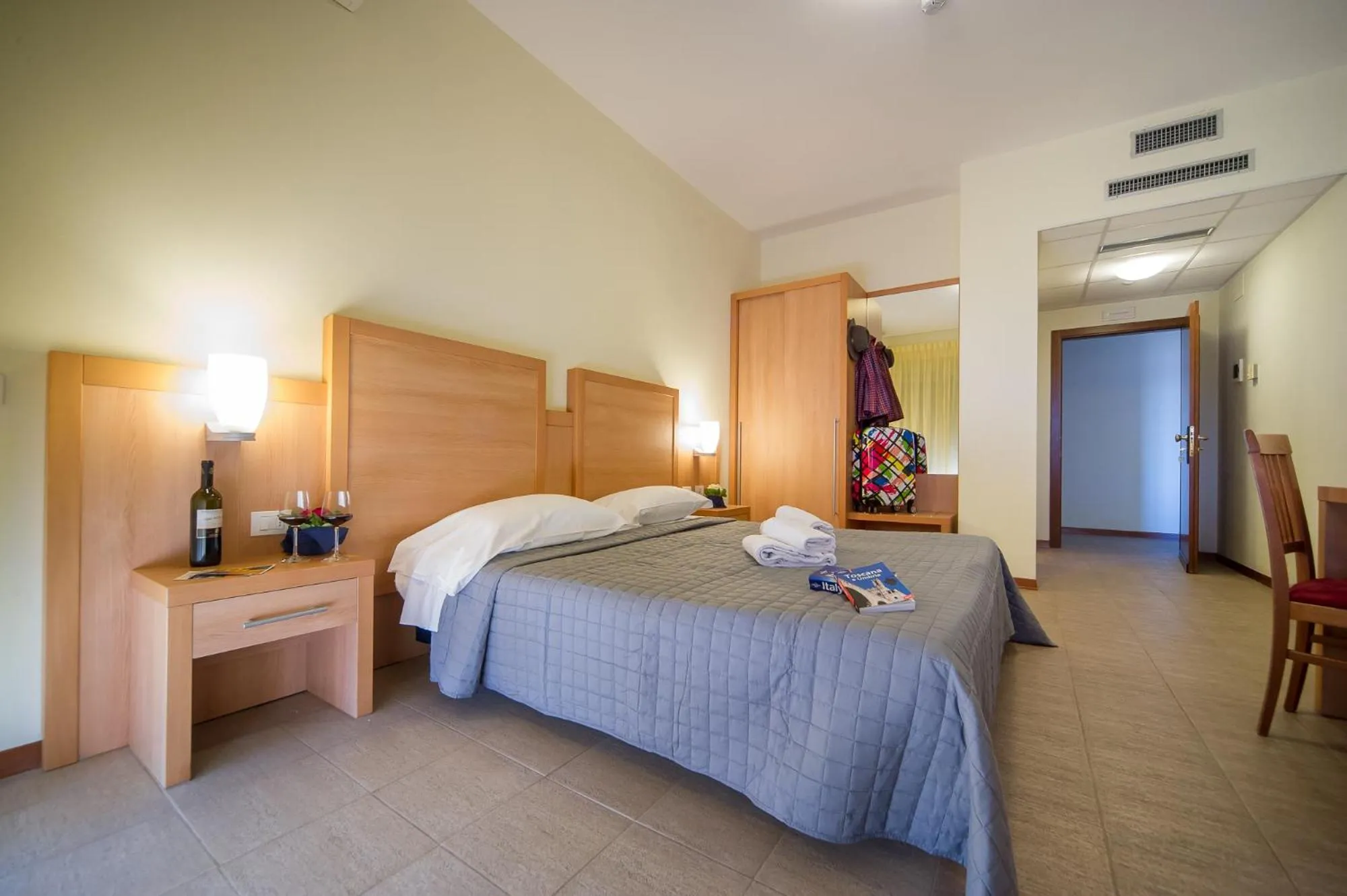 Bed in Hotel Foresteria