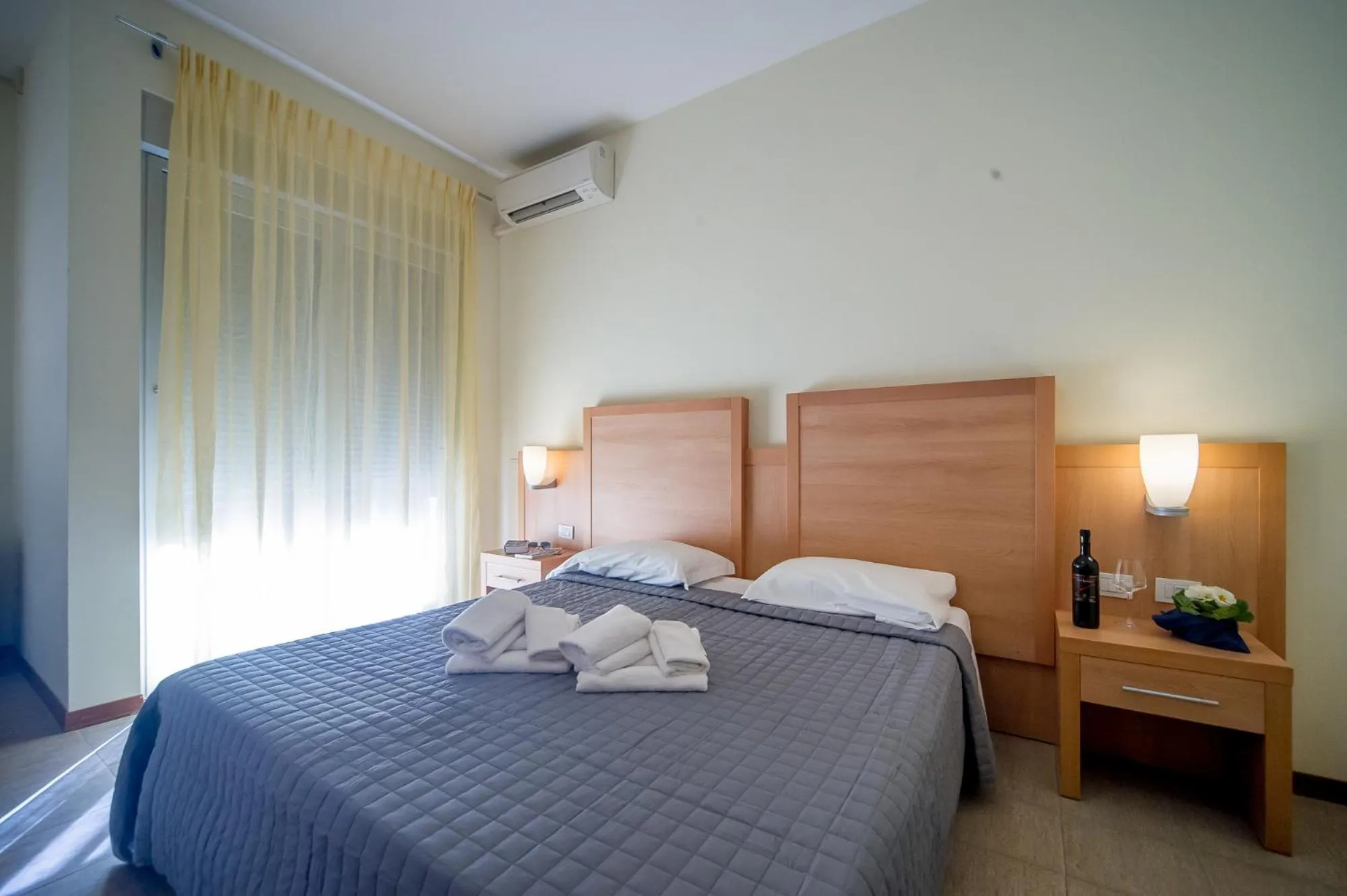 Bed in Hotel Foresteria