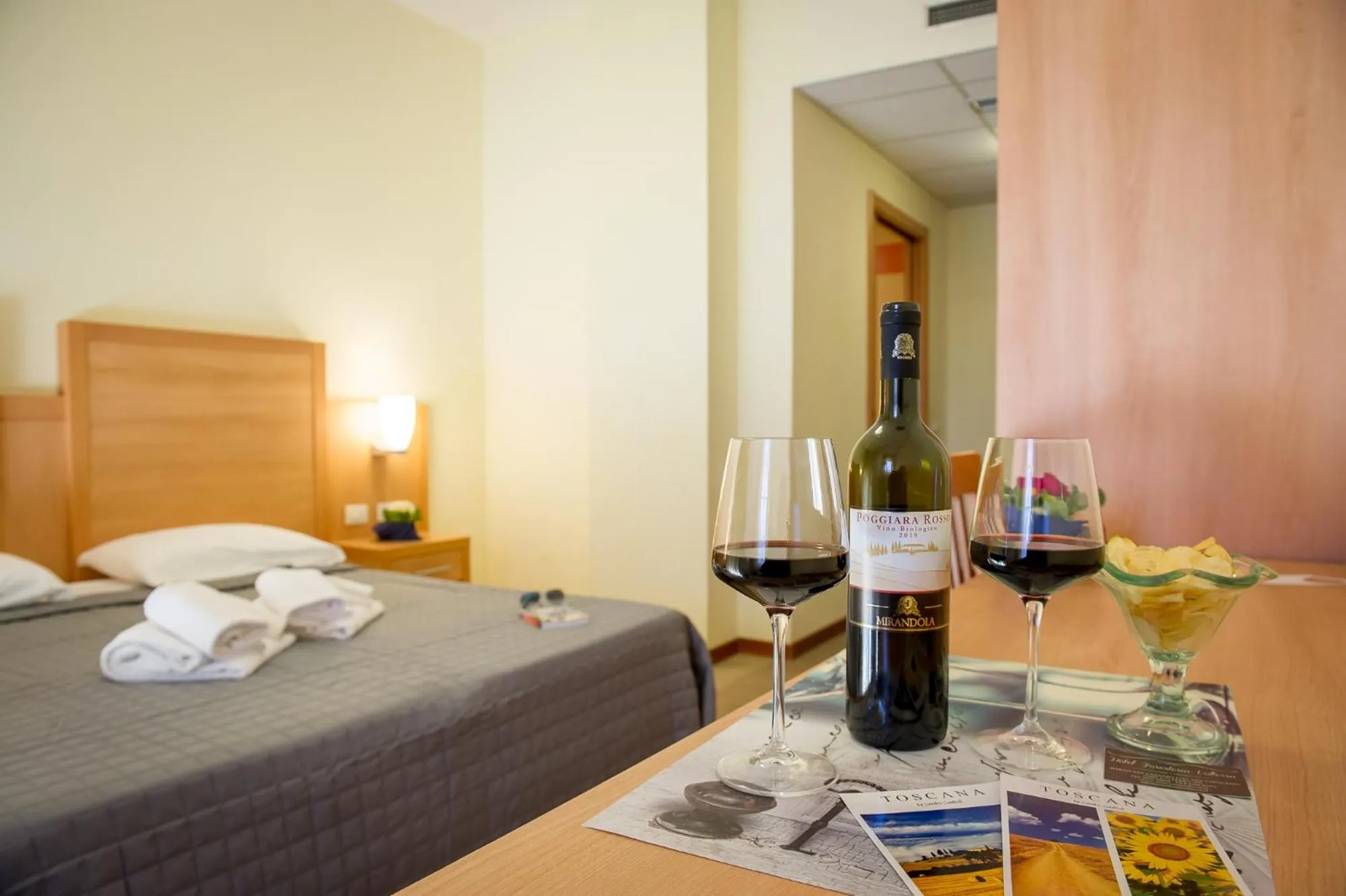 Bed in Hotel Foresteria