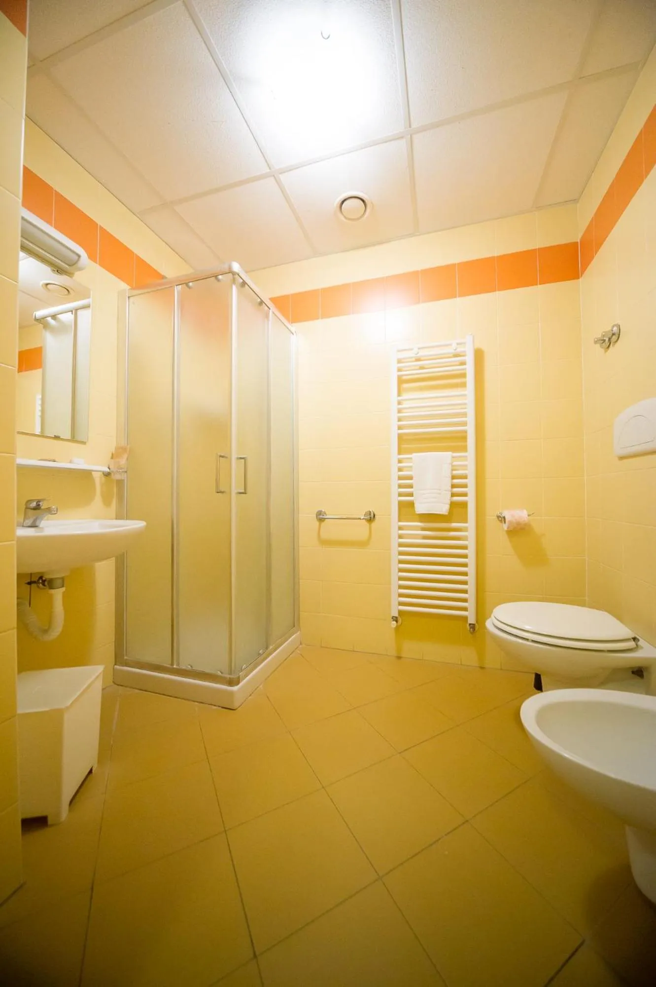 Shower in Hotel Foresteria