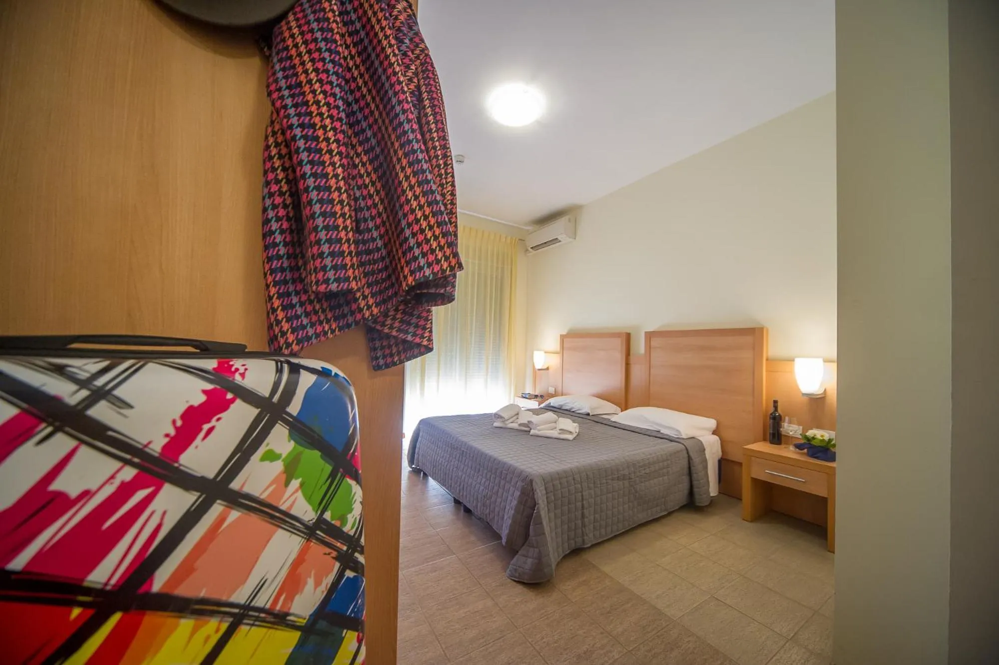 Bed in Hotel Foresteria