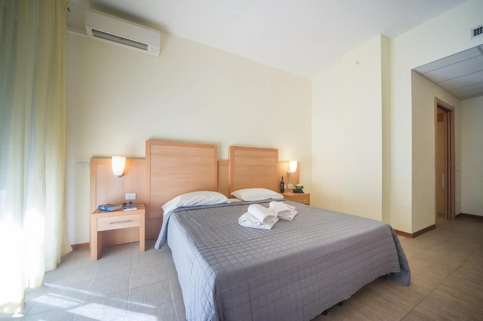 Bed in Hotel Foresteria