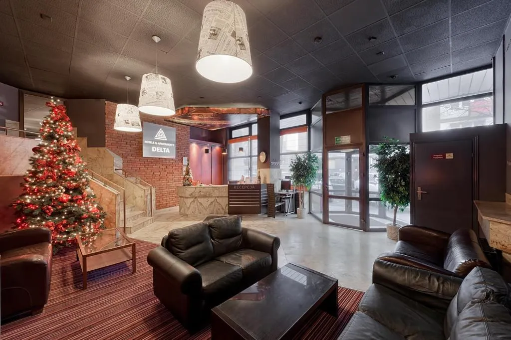 Lobby or reception in Hotel Delta