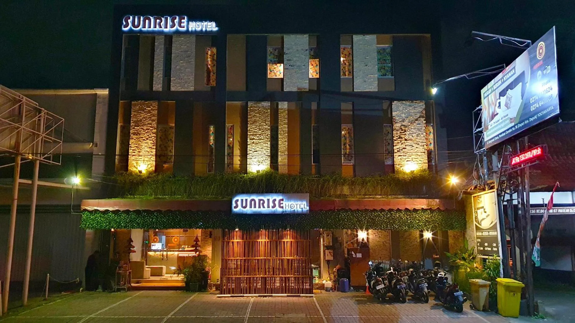 Property building in Sunrise Hotel Jogja