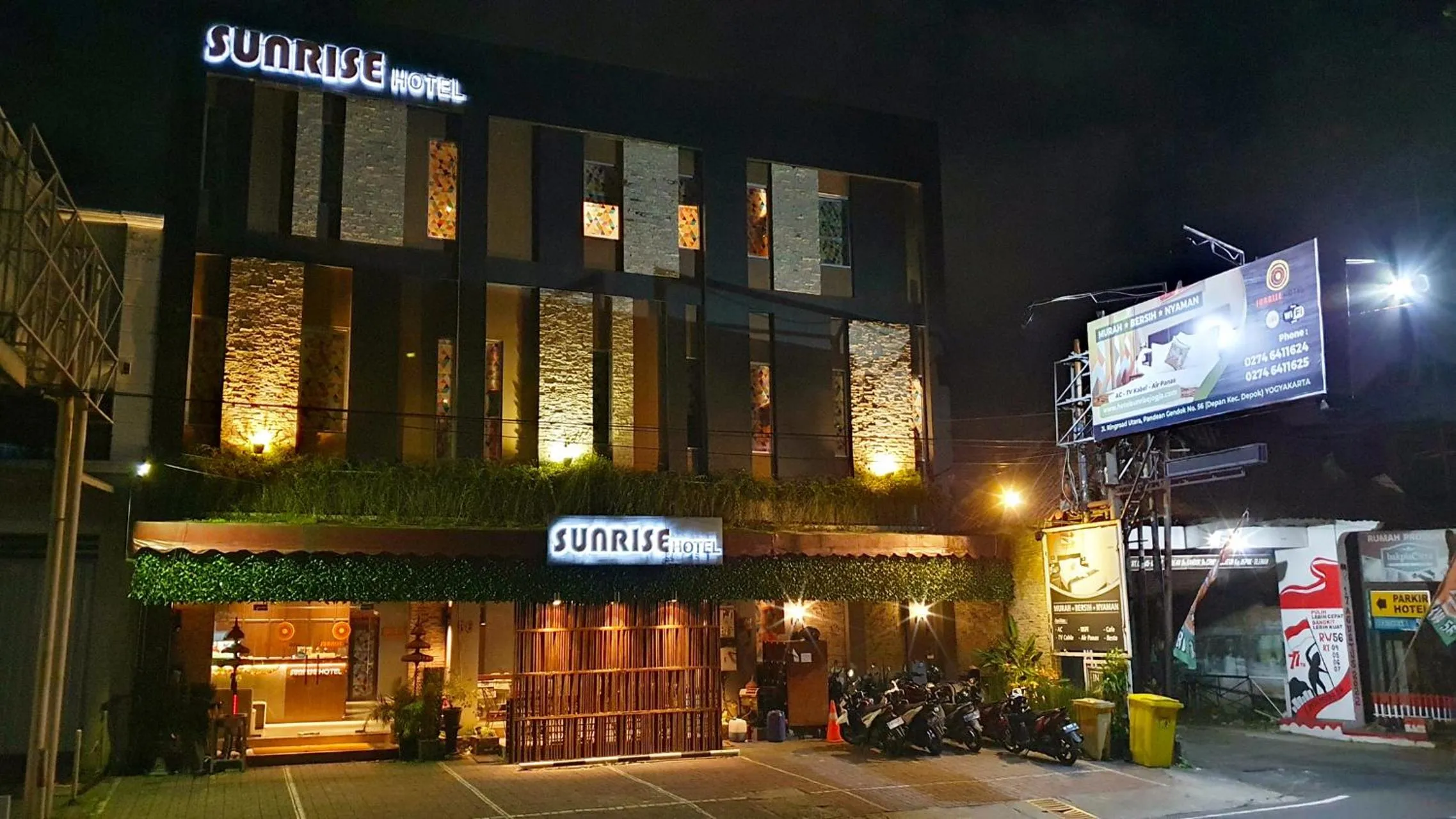 Property building in Sunrise Hotel Jogja