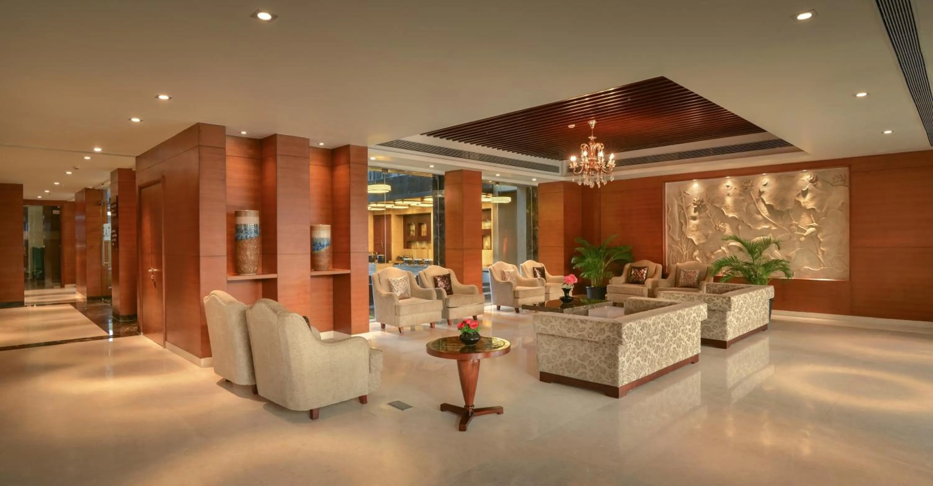 Lobby or reception in The Acacia Hotel & Spa