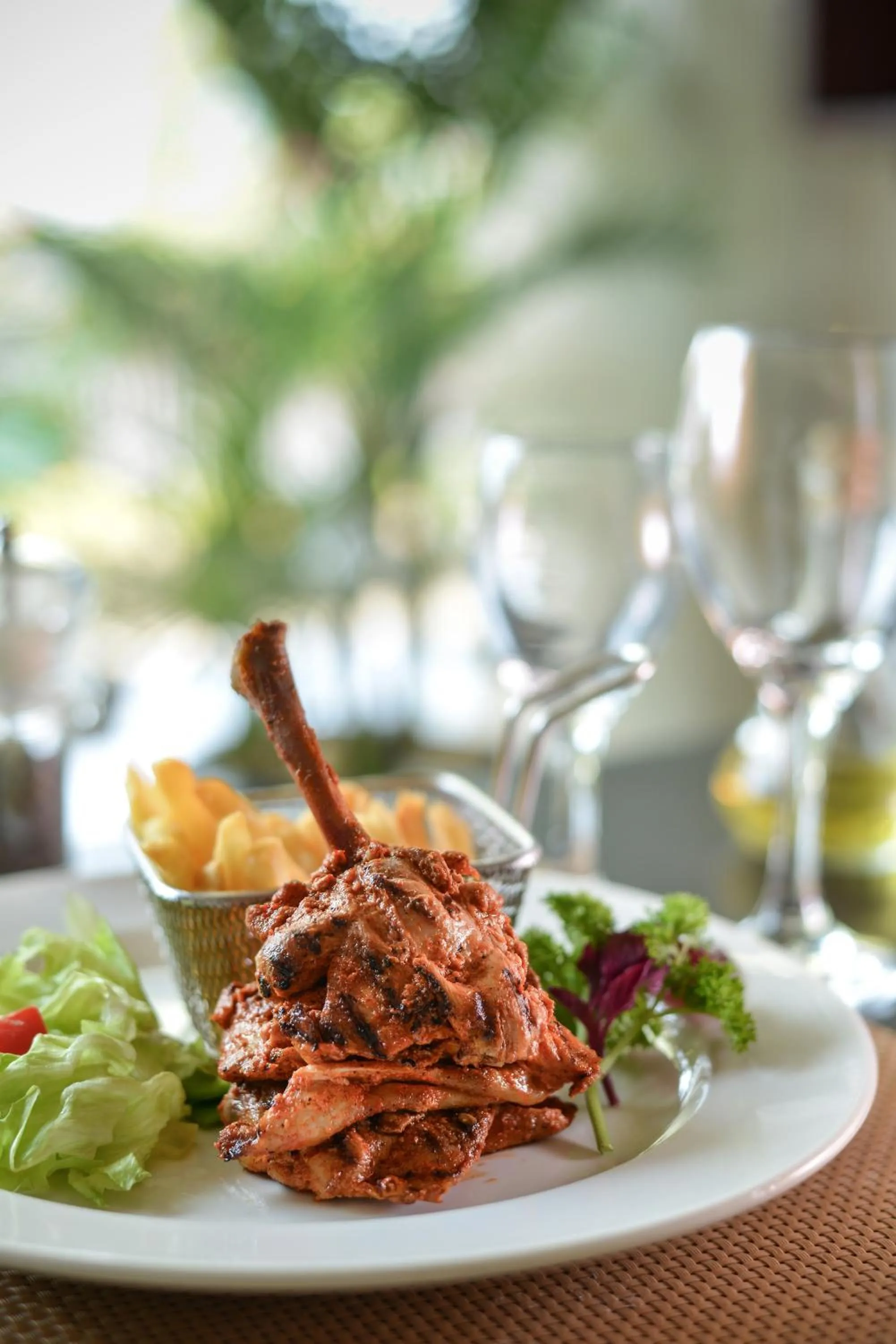 Food and drinks in The Acacia Hotel & Spa