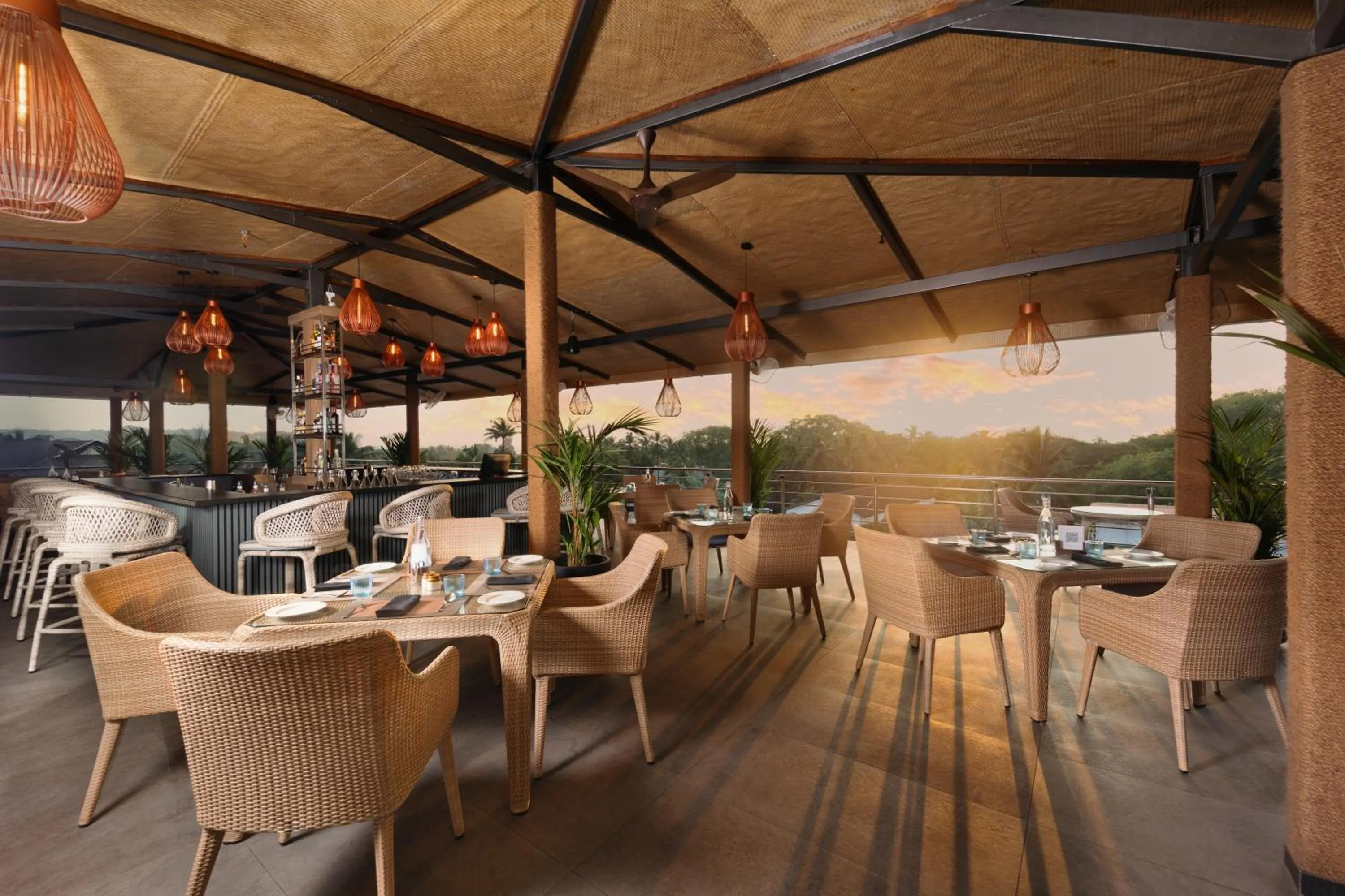 Restaurant/places to eat in The Acacia Hotel & Spa