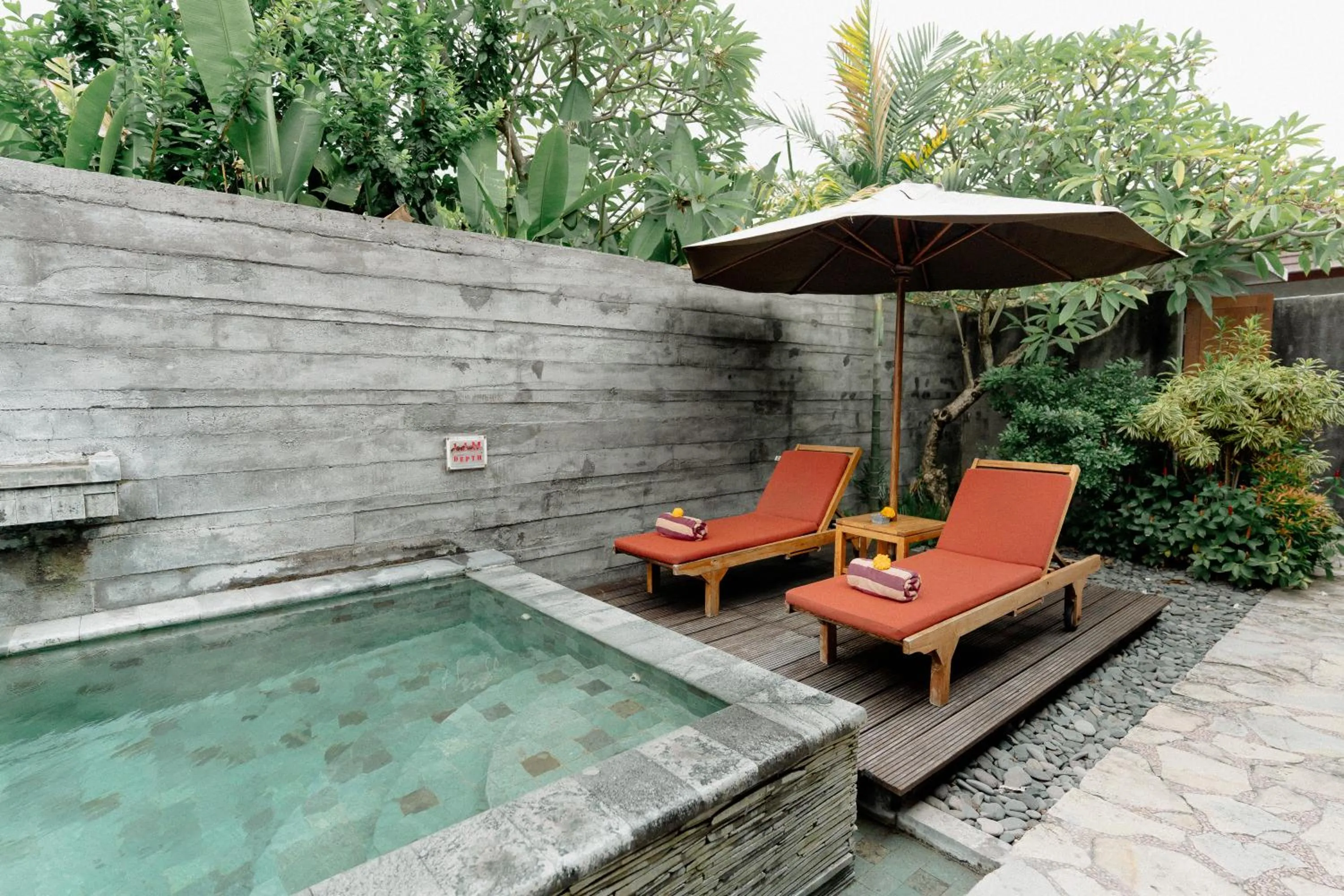 Swimming pool in Bracha Villas Bali