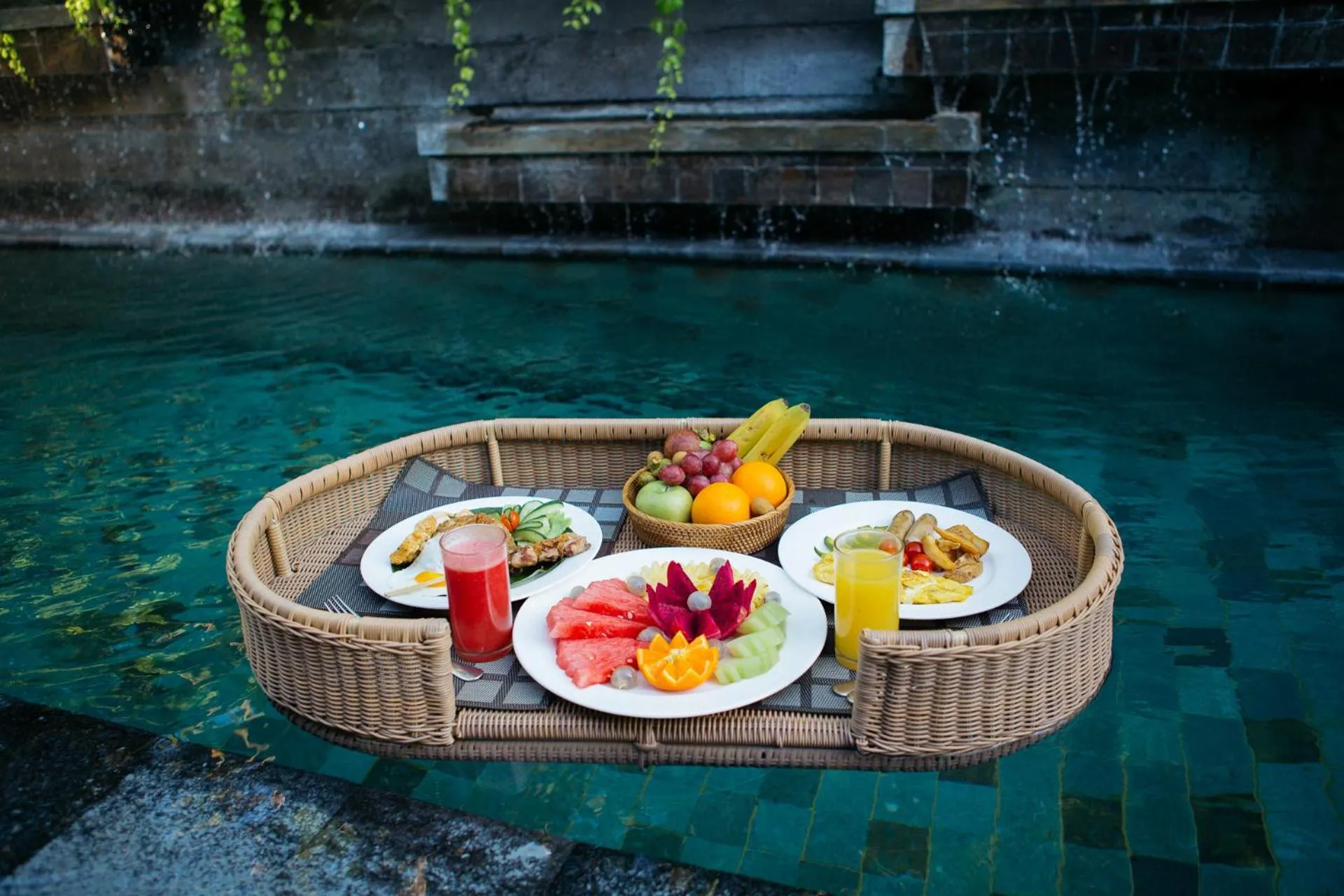 Food in Bracha Villas Bali