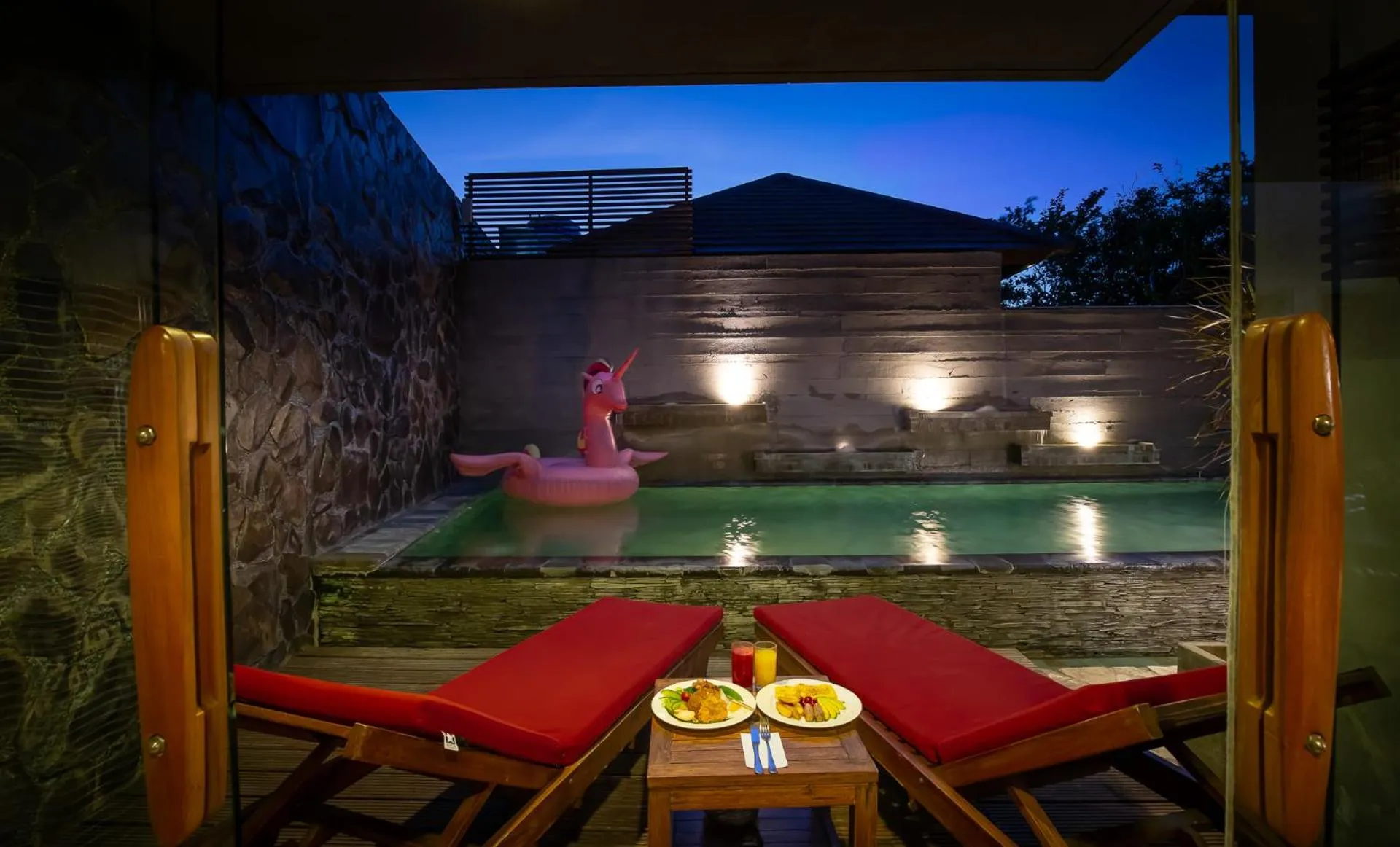 Swimming pool in Bracha Villas Bali
