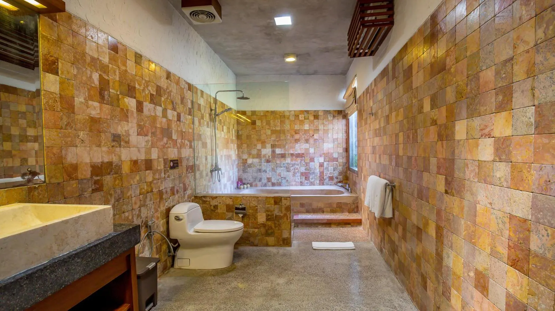 Bathroom in Bracha Villas Bali