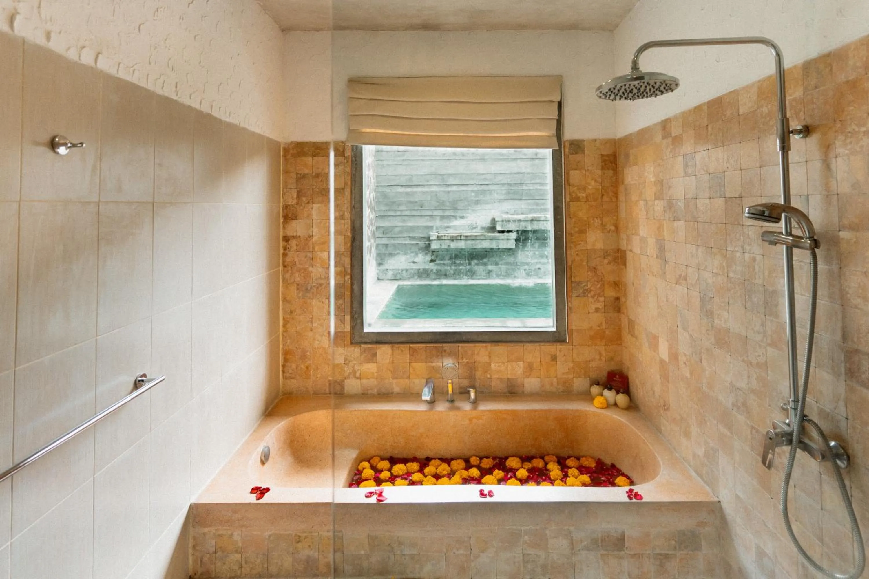 Shower in Bracha Villas Bali