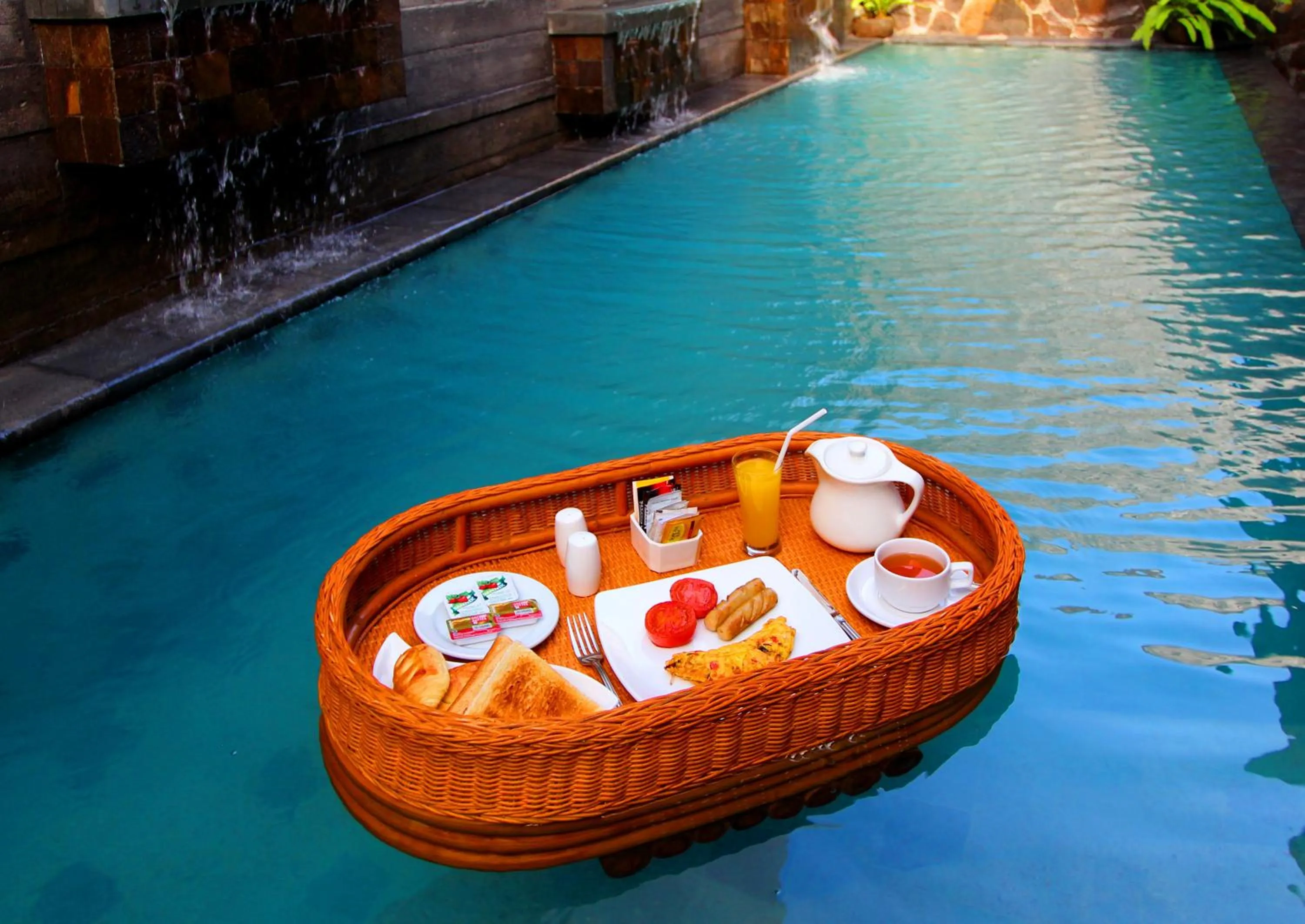 Restaurant/places to eat in Bracha Villas Bali