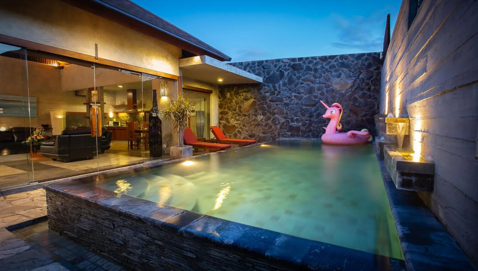 Swimming pool in Bracha Villas Bali