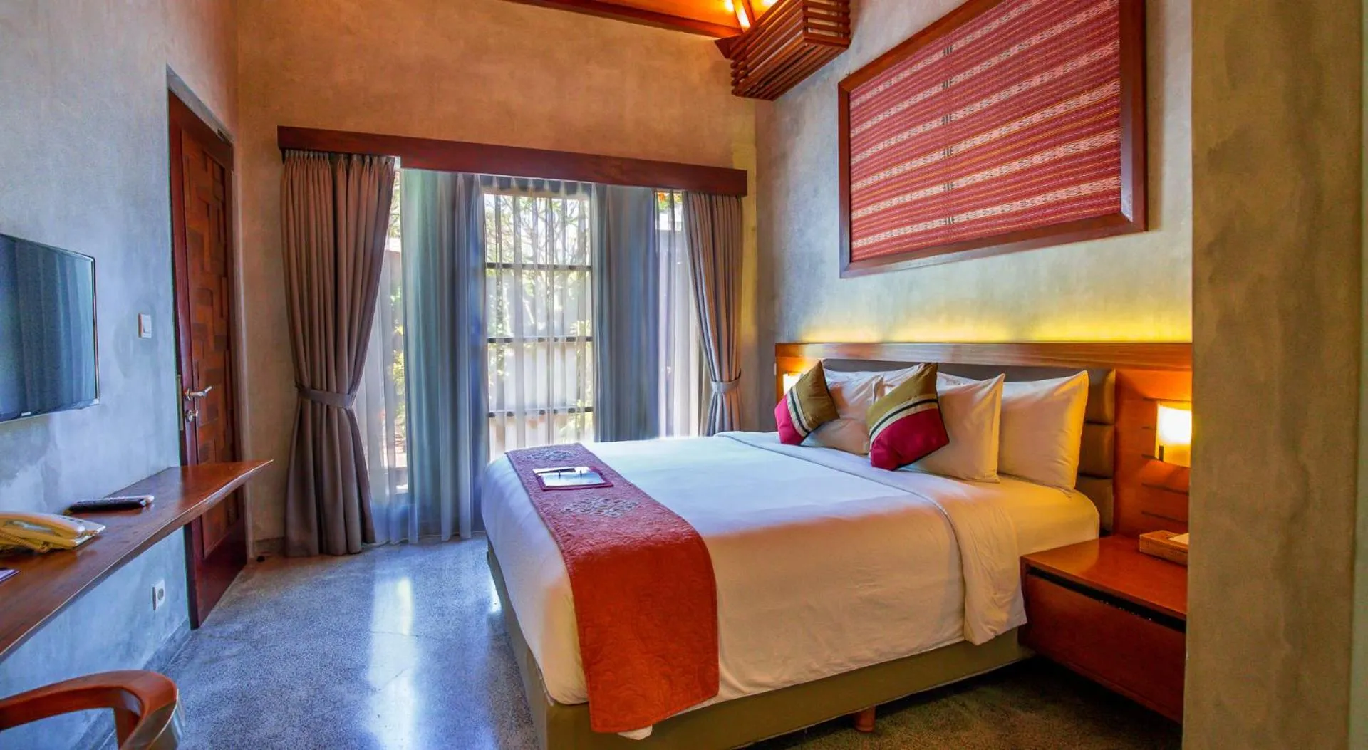 Bed in Bracha Villas Bali