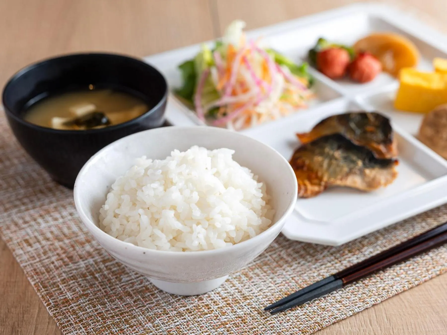 Breakfast in Super Hotel Hida Takayama