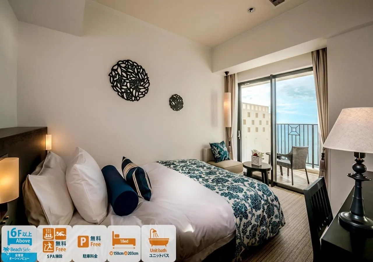 Photo of the whole room, Bed in Hotel Monterey Okinawa Spa & Resort