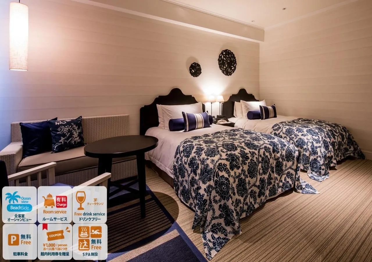 Photo of the whole room, Bed in Hotel Monterey Okinawa Spa & Resort