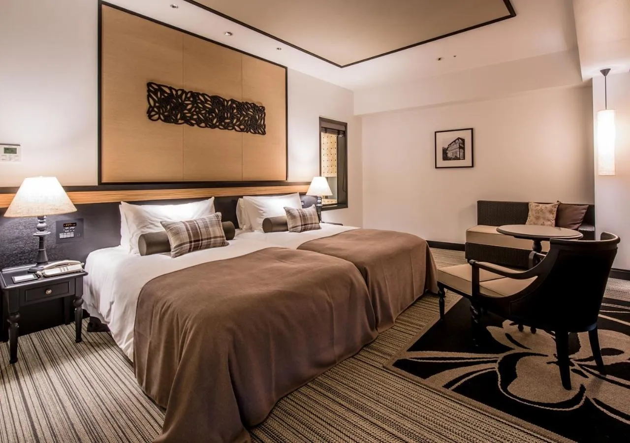 Bedroom, Bed in Hotel Monterey Okinawa Spa & Resort