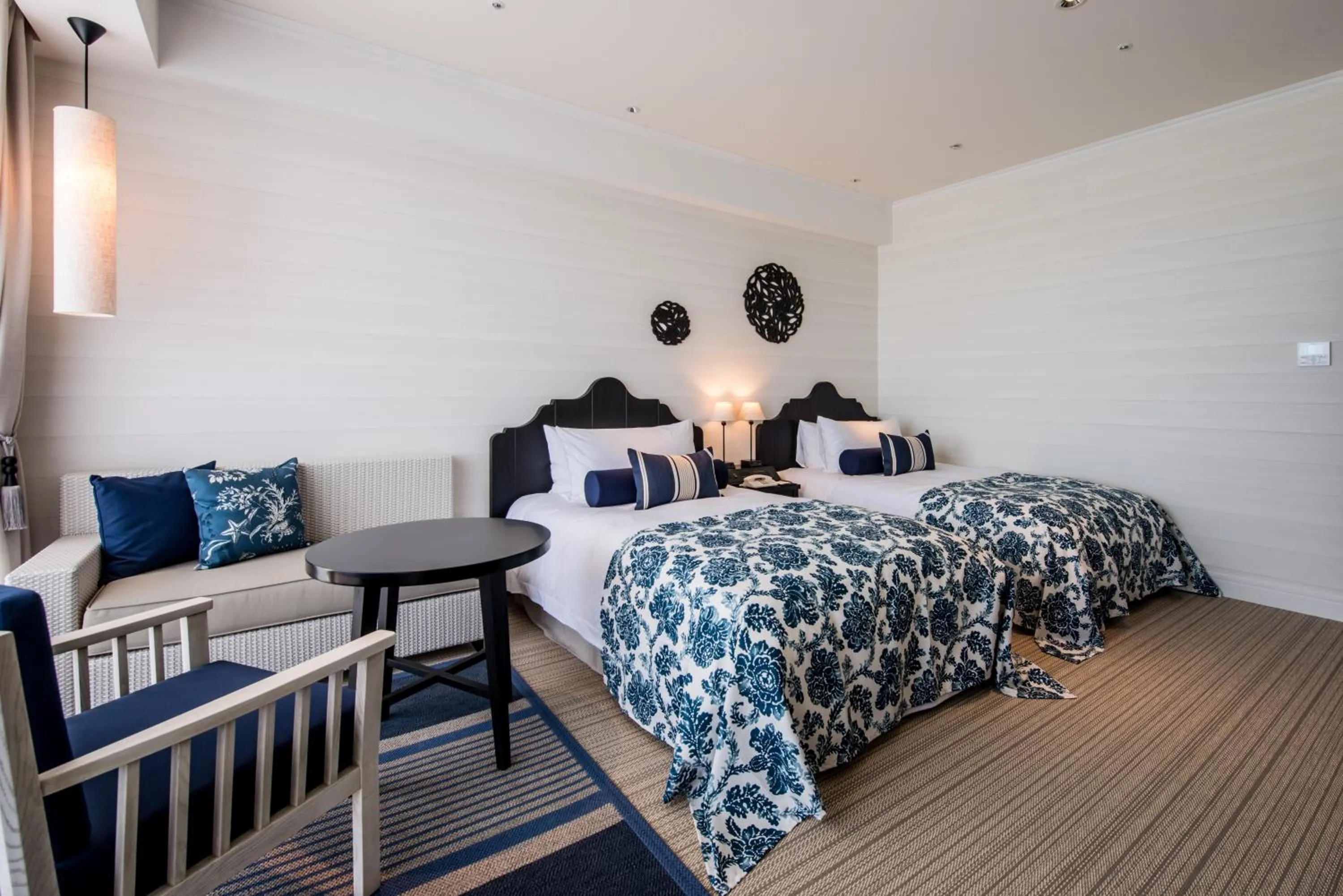 Bed in Hotel Monterey Okinawa Spa & Resort