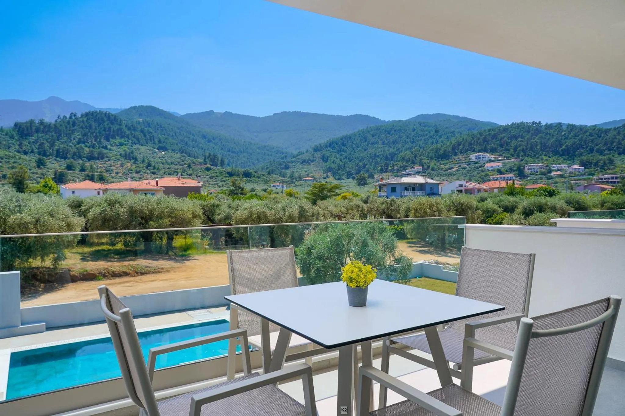 Natural landscape in Olia Thassos - Luxury Apartments