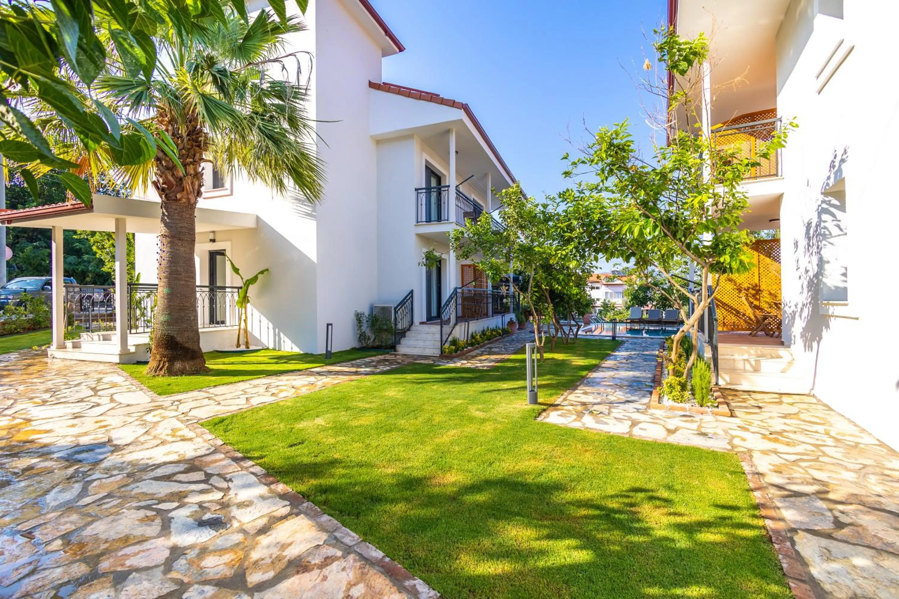 Garden view in Elizya Boutique Hotel