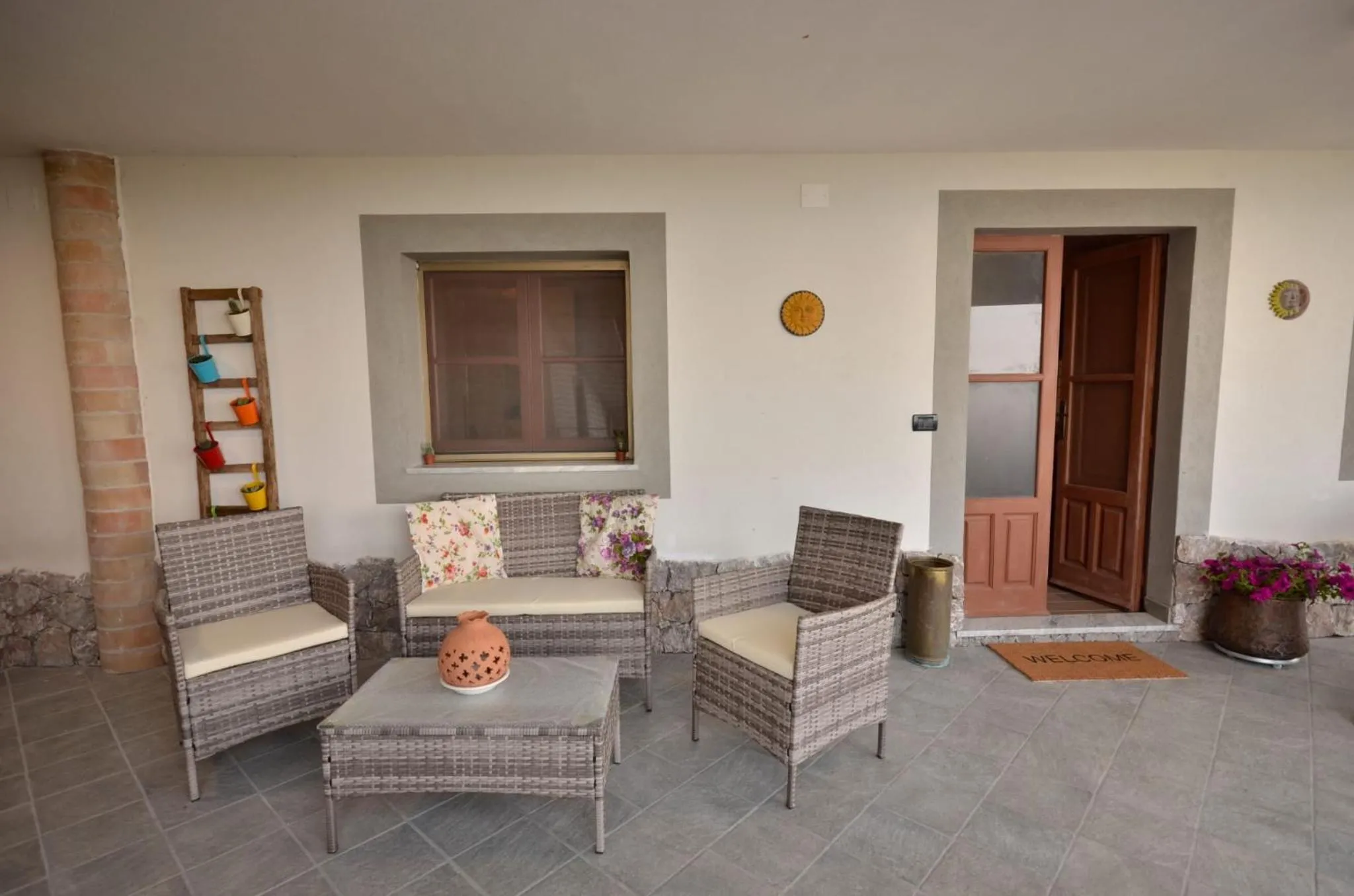 Patio in Casa Sole Luna da Annalisa